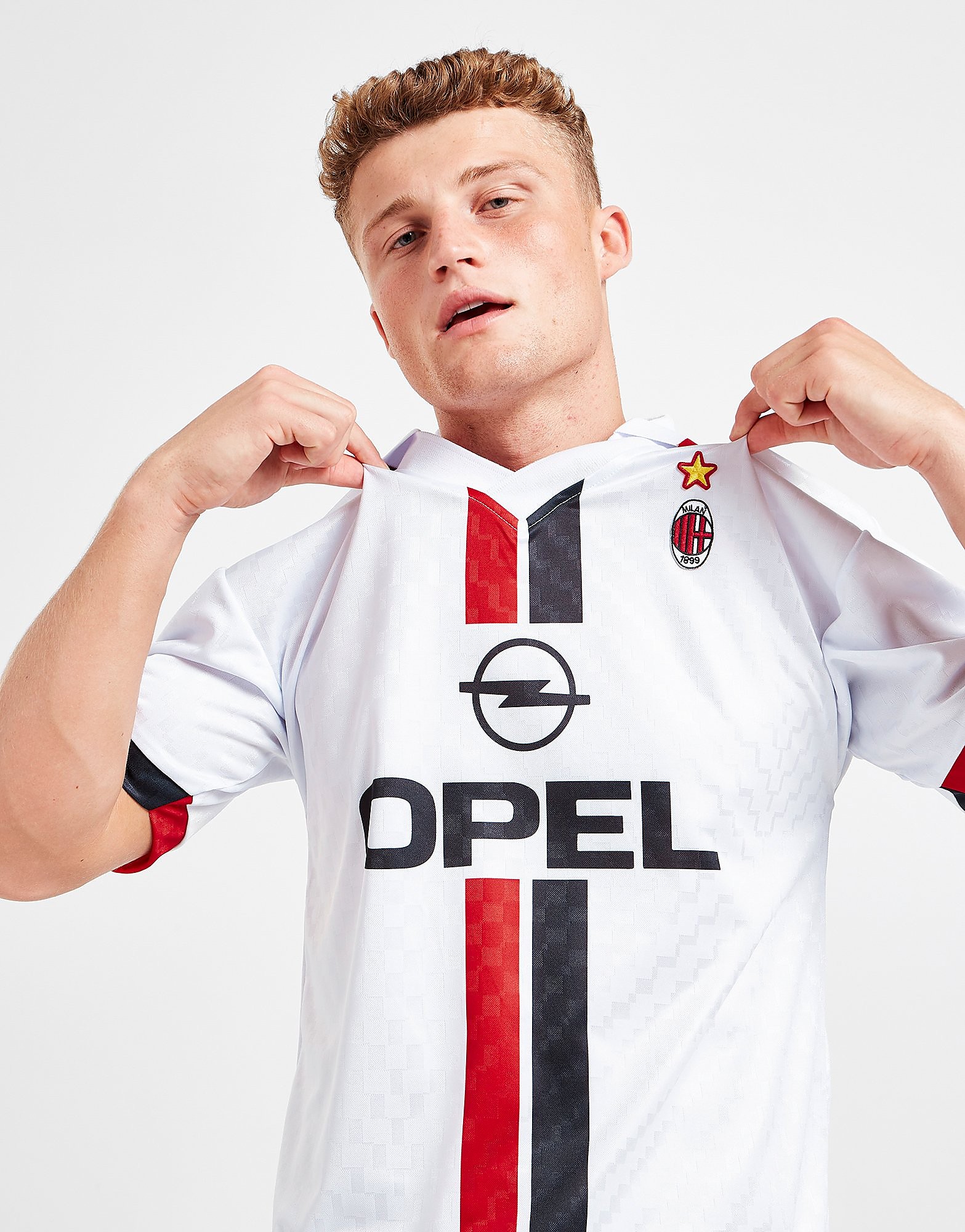 

Score Draw AC Milan '96 Away Retro Shirt - White - Mens, White