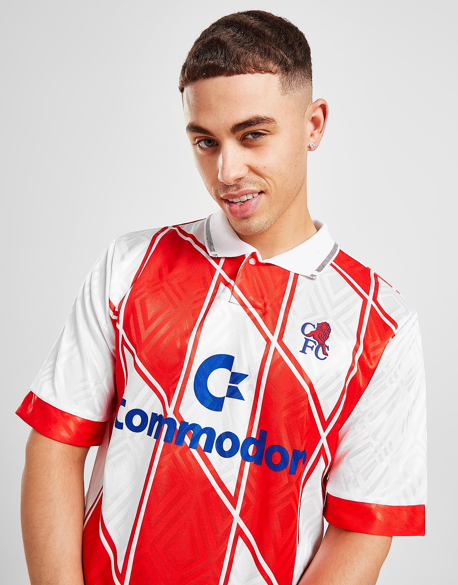 

Score Draw Chelsea FC '90 Away Retro Shirt - White - Mens, White
