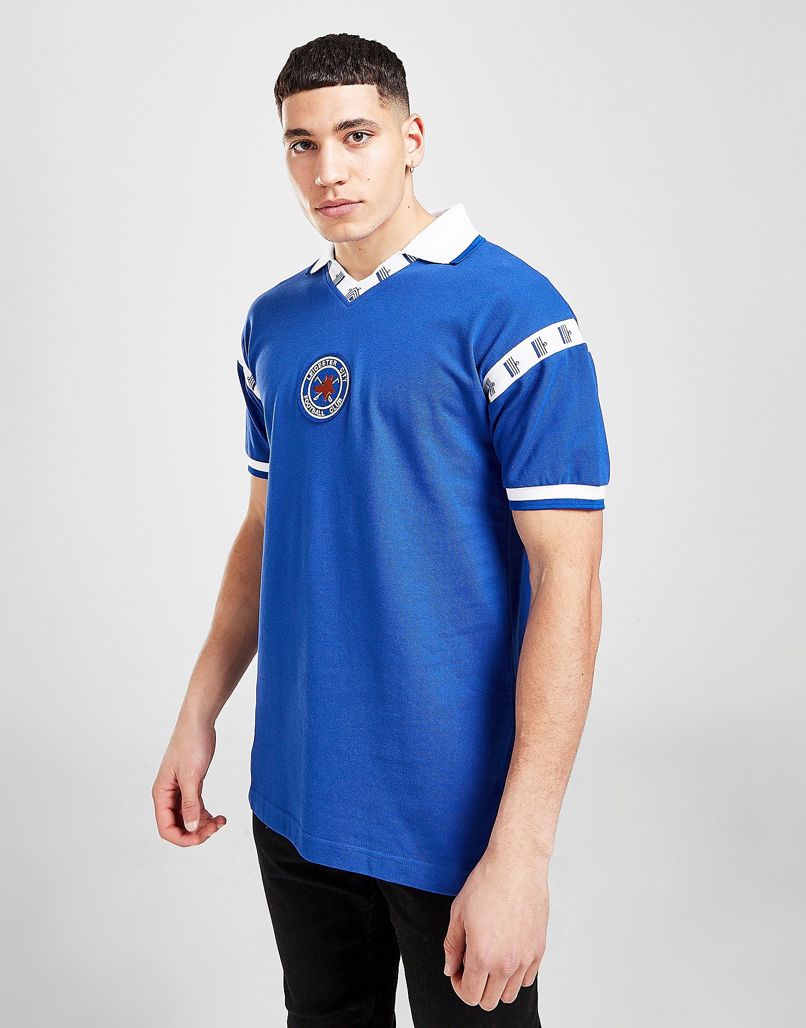 

Score Draw Leicester City FC '76 Home Retro Shirt - Blue - Mens, Blue
