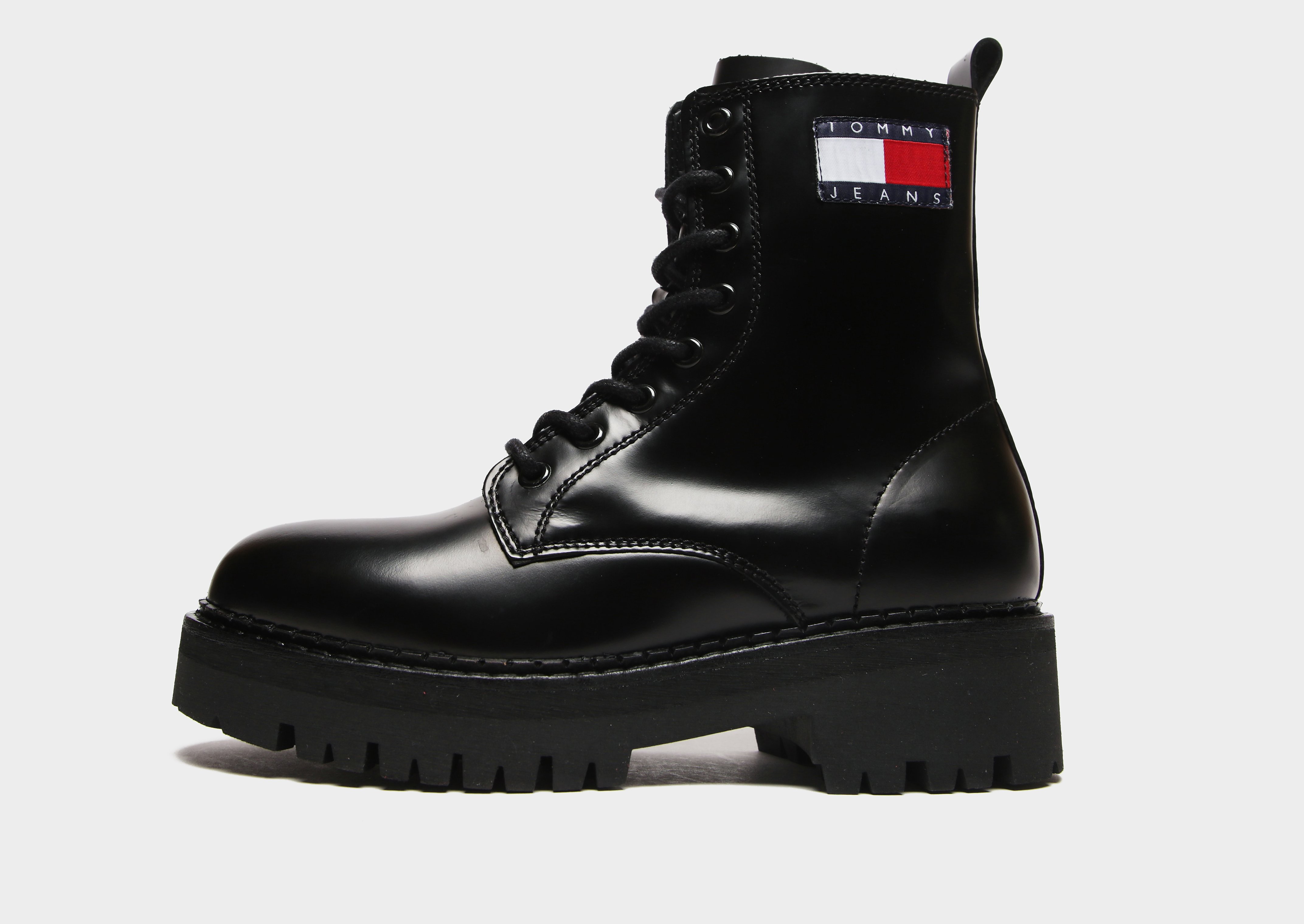 

Tommy Jeans Urban Lace Up Boots Women's - Black, Black