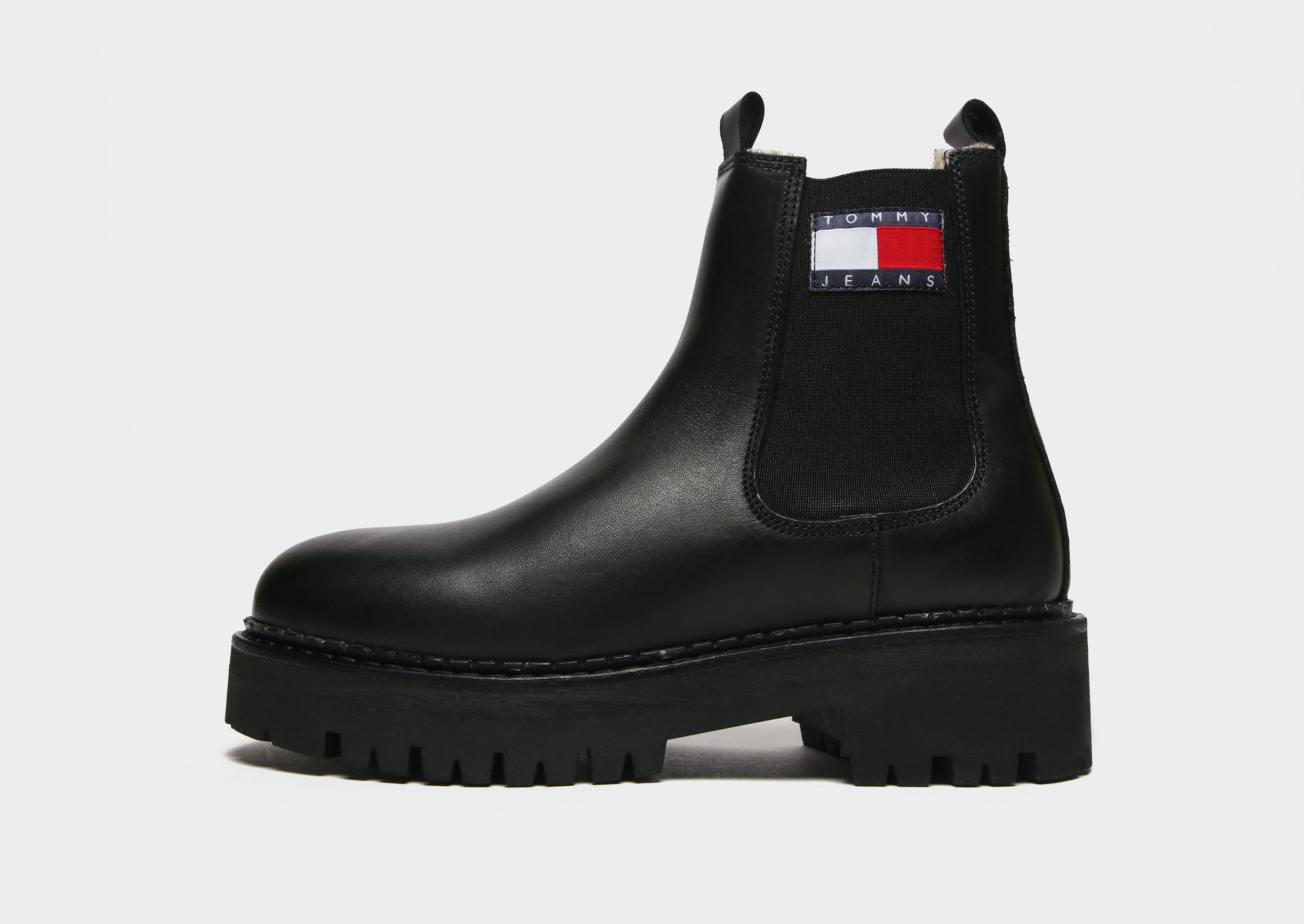 

Tommy Hilfiger Chelsea Boot - Black - Womens, Black