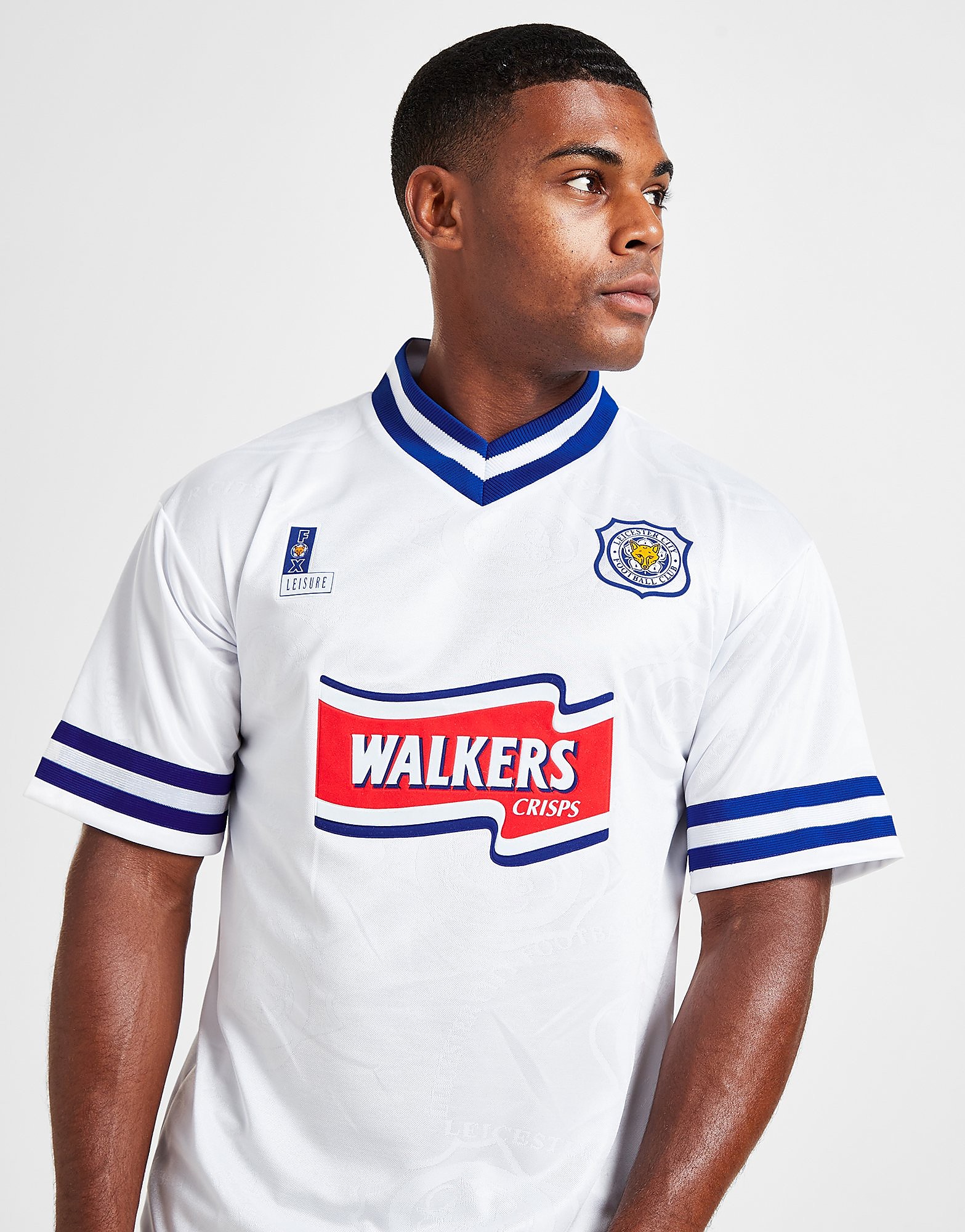 

Score Draw Leicester City FC '97 Retro Away Shirt - White - Womens, White