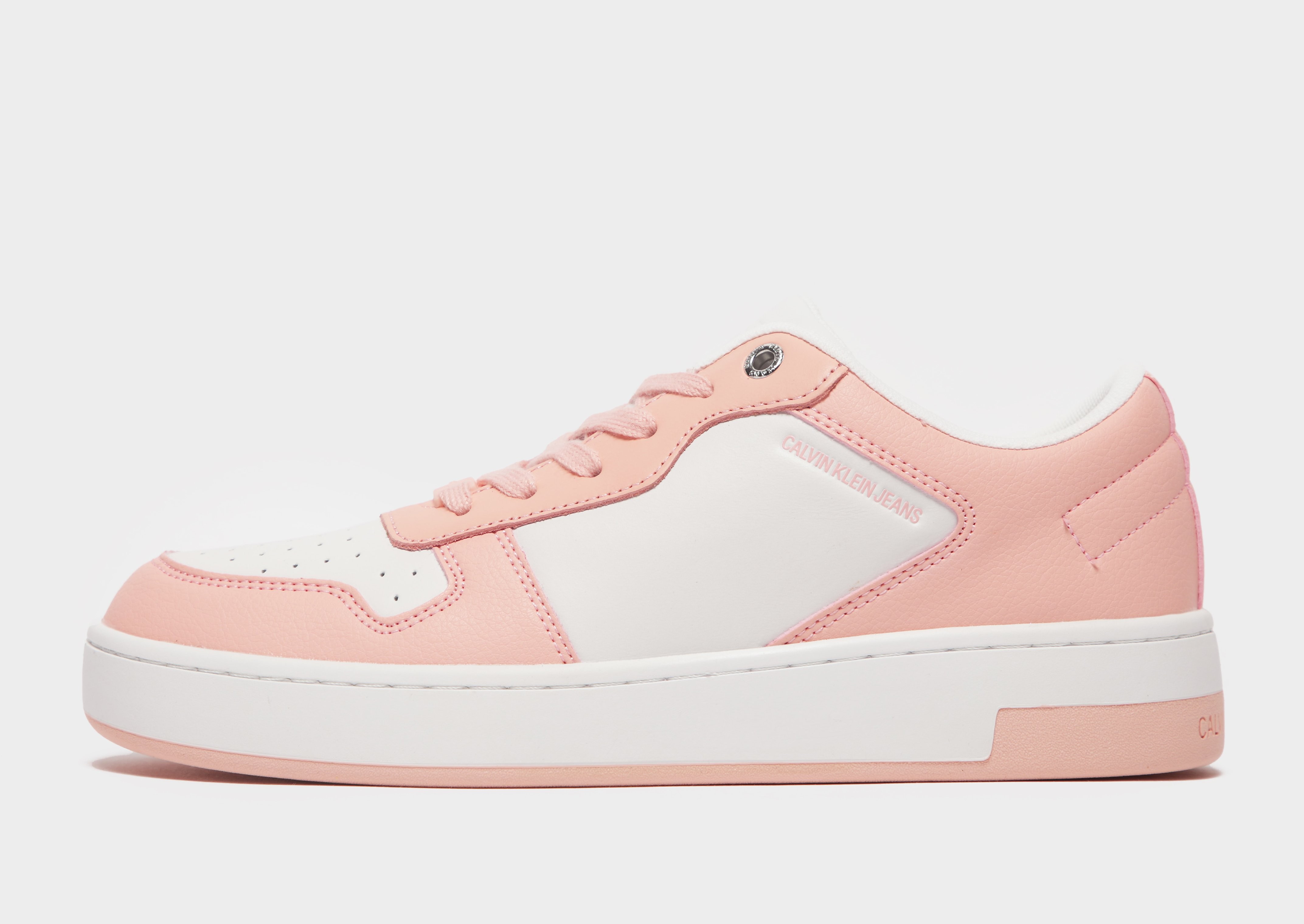 

Calvin Klein Jeans Basket Cupsole Women's - White/Pink, White/Pink