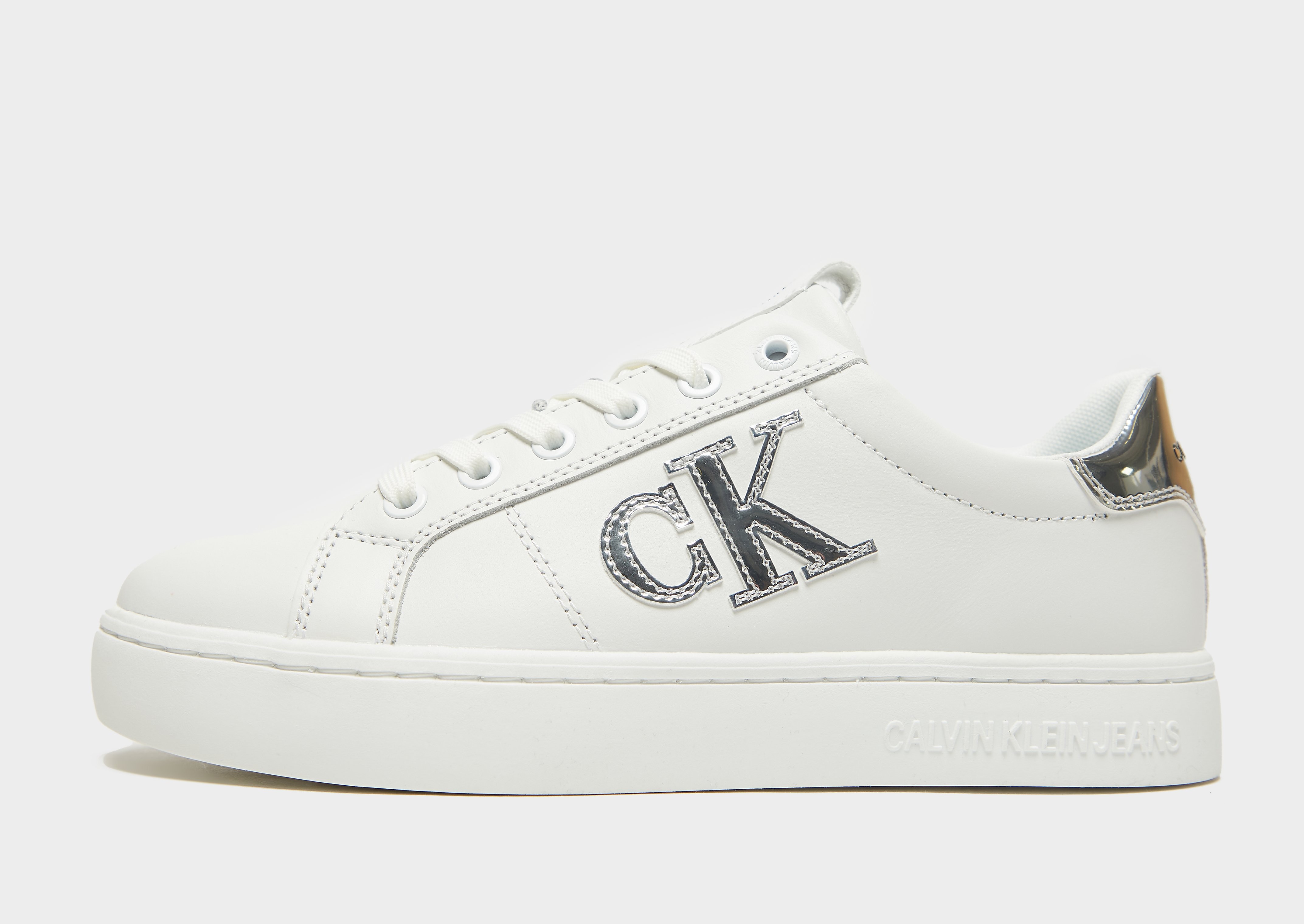 

Calvin Klein Jeans Sole Sneaker Logo Women's - White, White