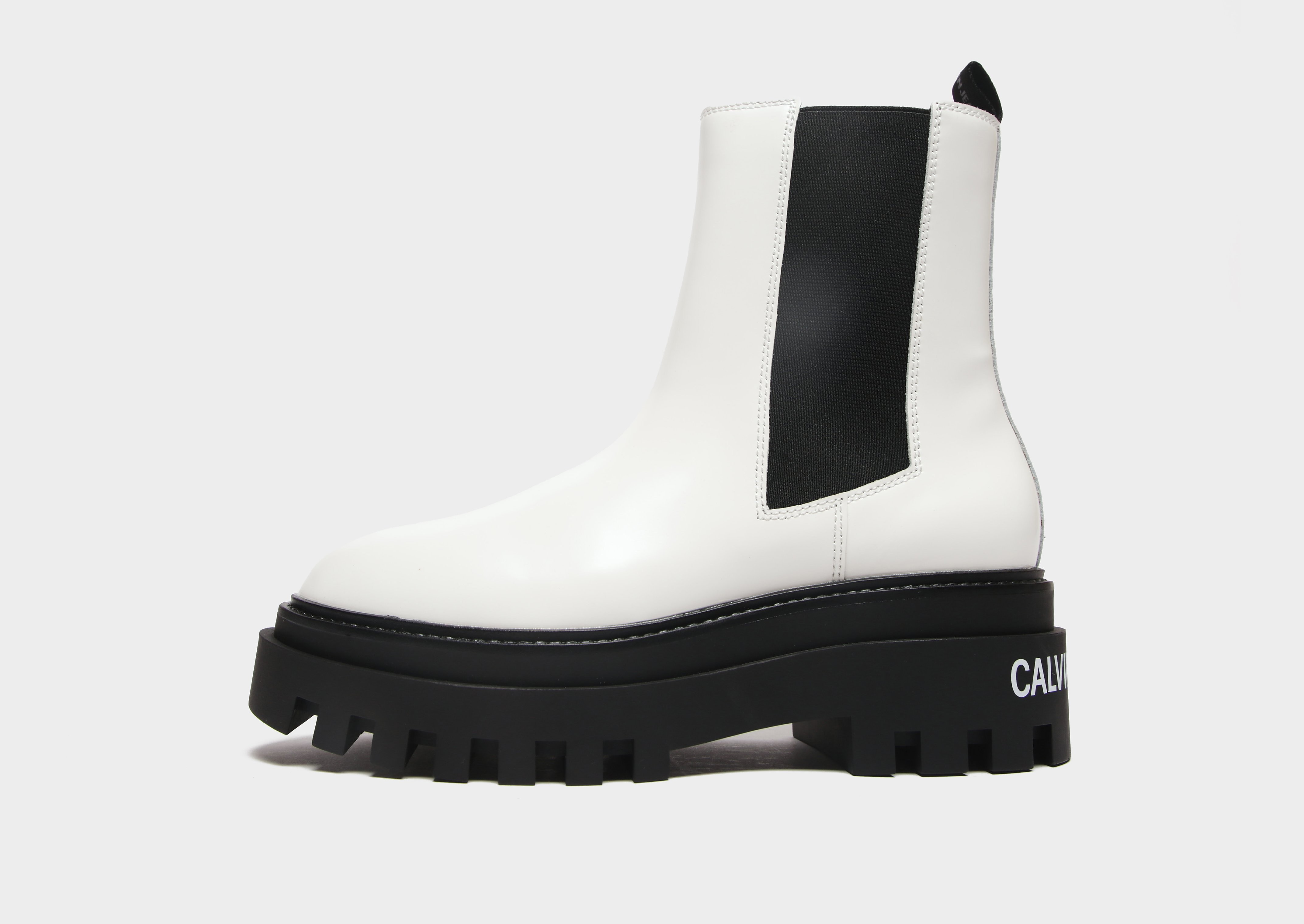 

Calvin Klein Jeans Platform Chelsea Boots Women's - White, White