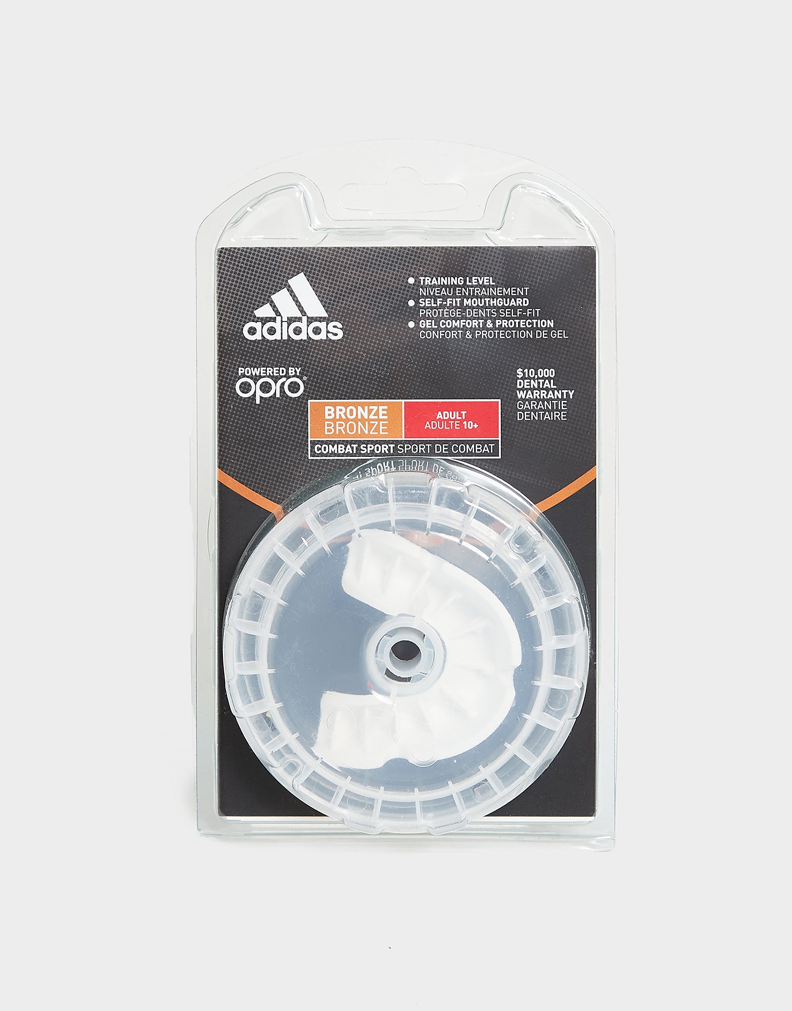 

adidas Bronze Mouth Guard - White - Mens, White
