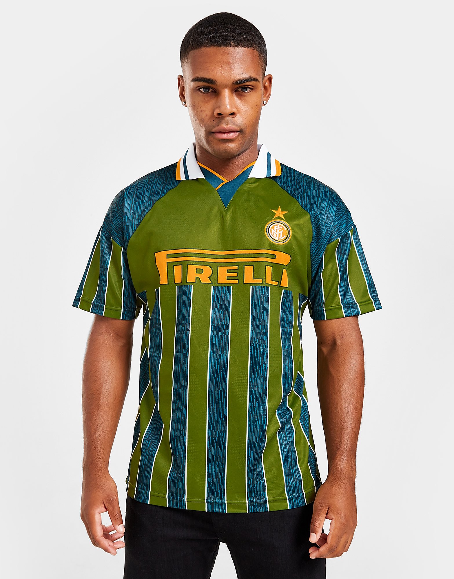 

Score Draw Inter Milan '96 Retro Fourth Shirt - Green/Blue - Mens, Green/Blue