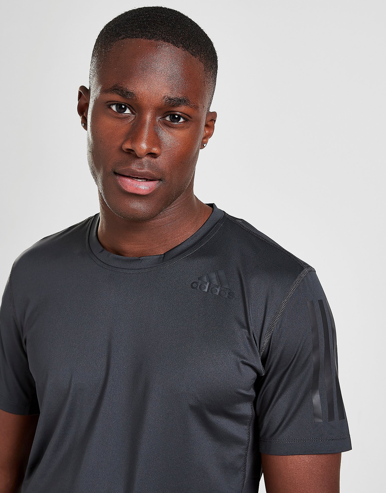 

adidas Techfit T-Shirt - Black - Mens, Black