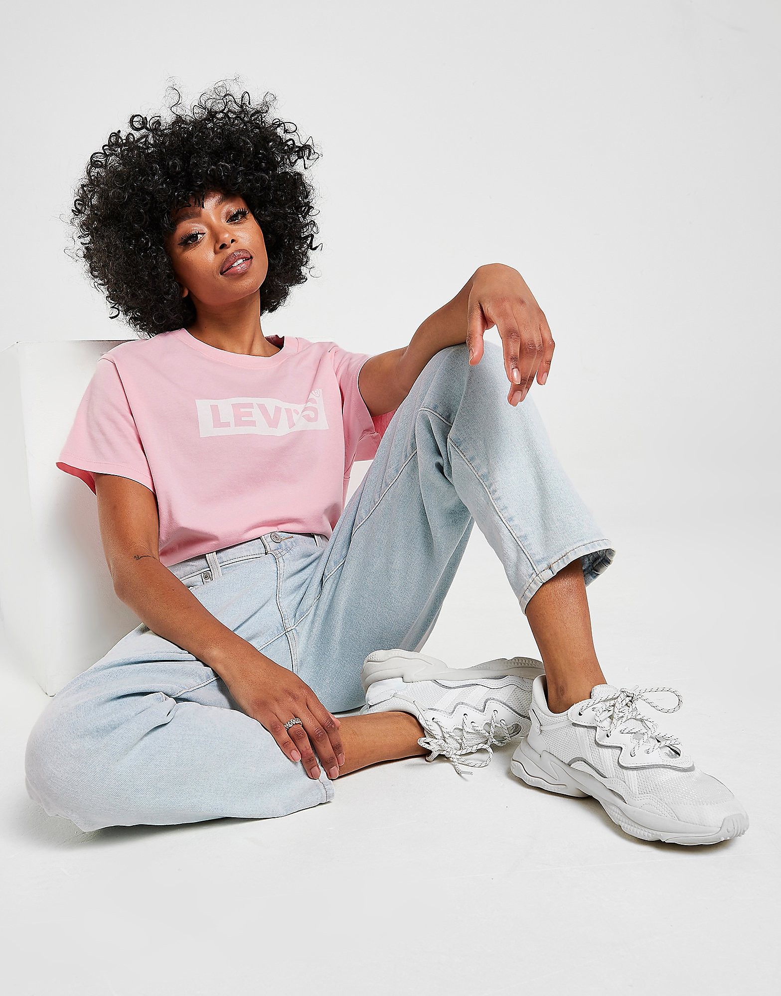 

Levis Box Tab Crop T-Shirt - Pink - Womens, Pink