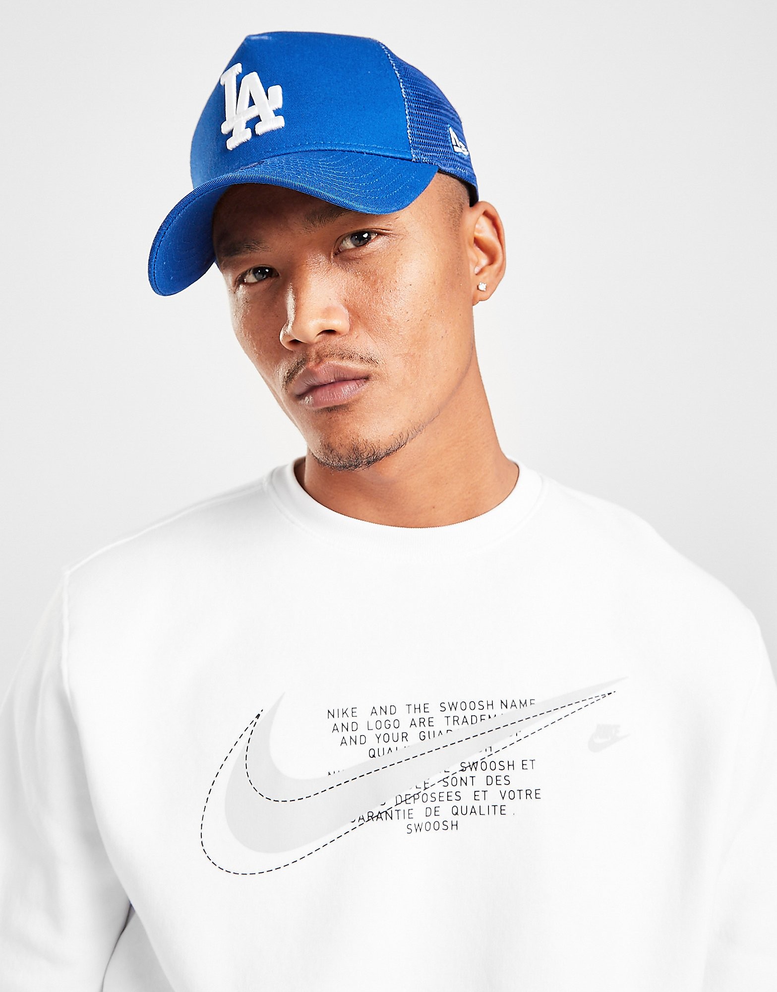 

New Era MLB 9FORTY LA Dodgers Trucker Cap - Blue - Womens, Blue