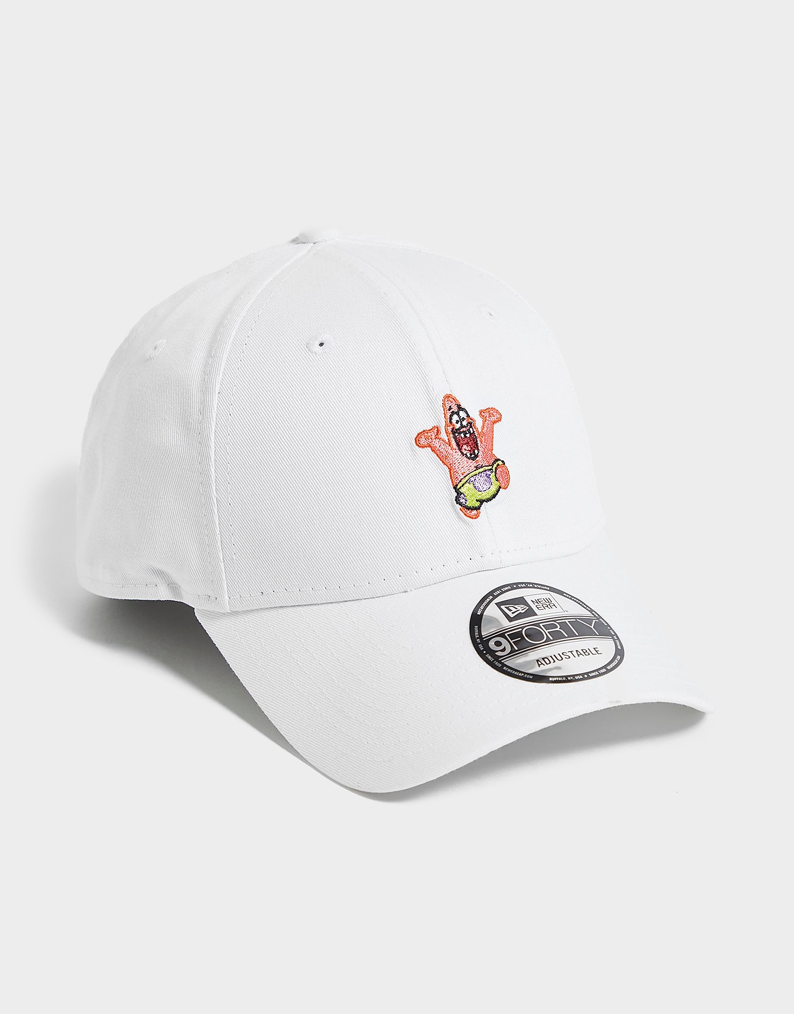 

New Era 9FORTY Spongebob Patrick Star Cap - White - Womens, White