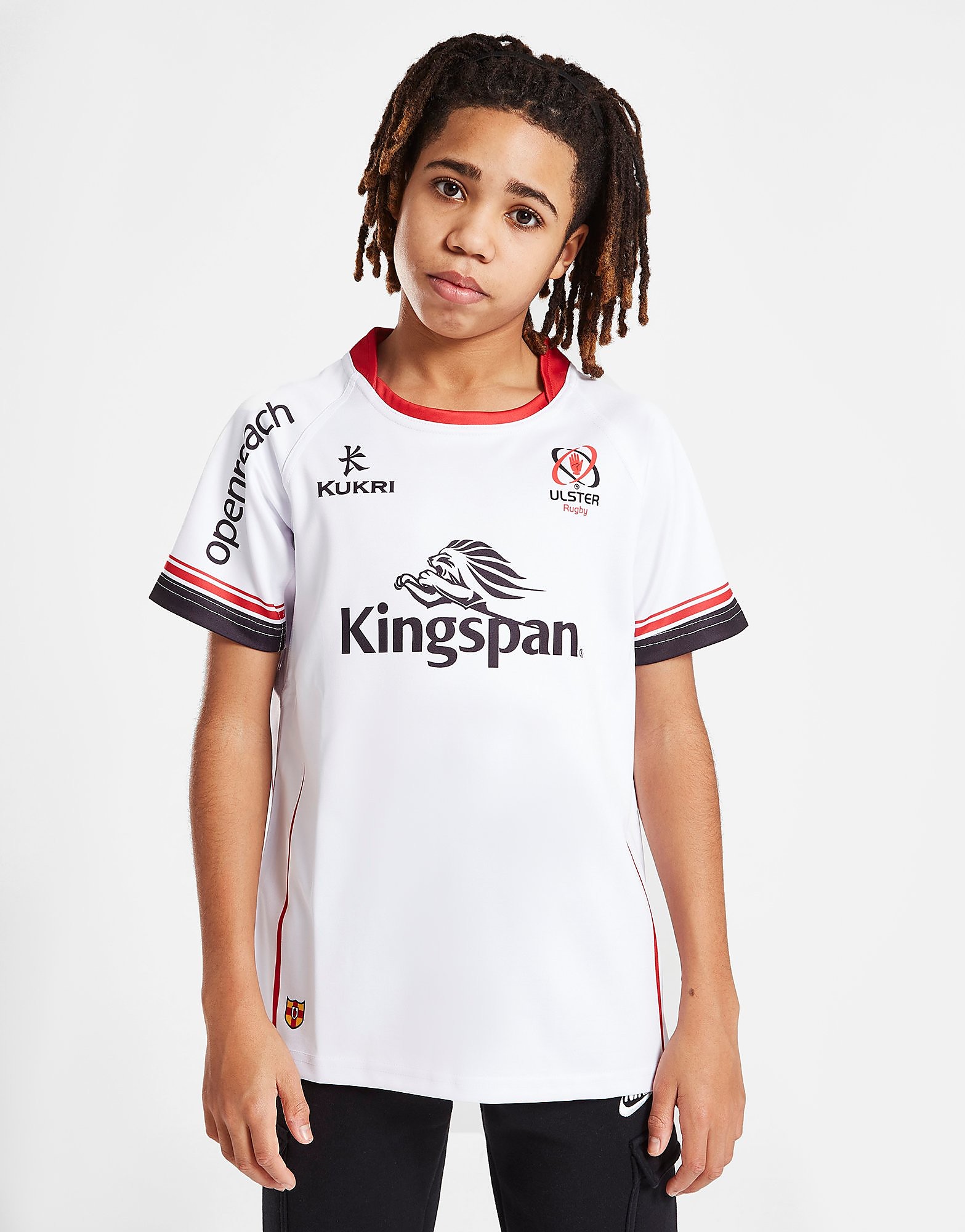 

Kukri Ulster Rugby 2021/22 Home Shirt Junior - White - Kids, White