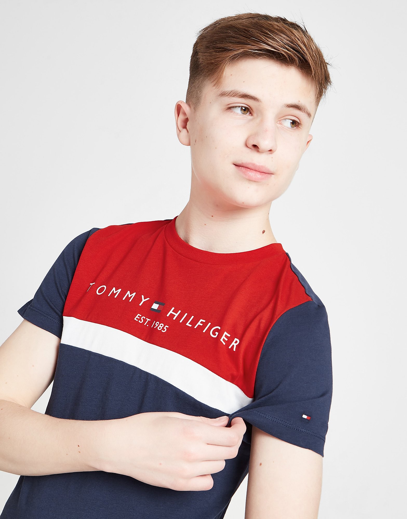 

Tommy Hilfiger Colour Block T-Shirt Junior - Navy - Kids, Navy