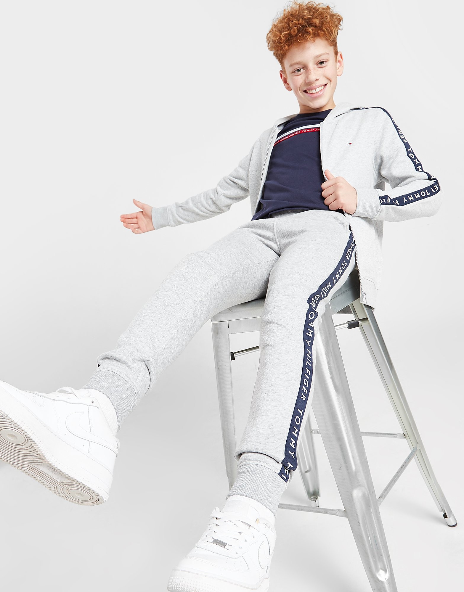 

Tommy Hilfiger Tape Joggers Junior - Grey - Kids, Grey