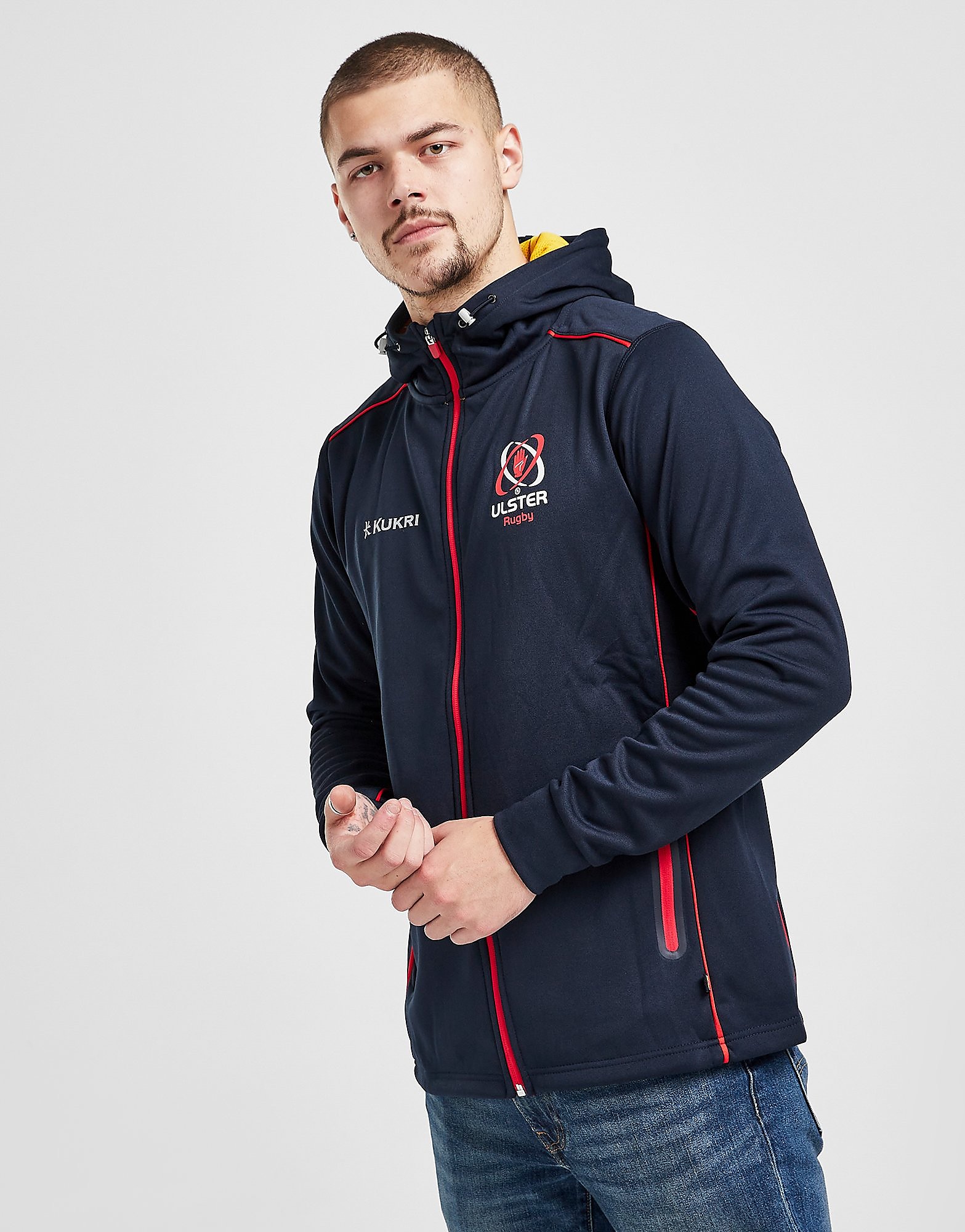 

Kukri Ulster Rugby Tech Hoodie - Navy - Mens, Navy