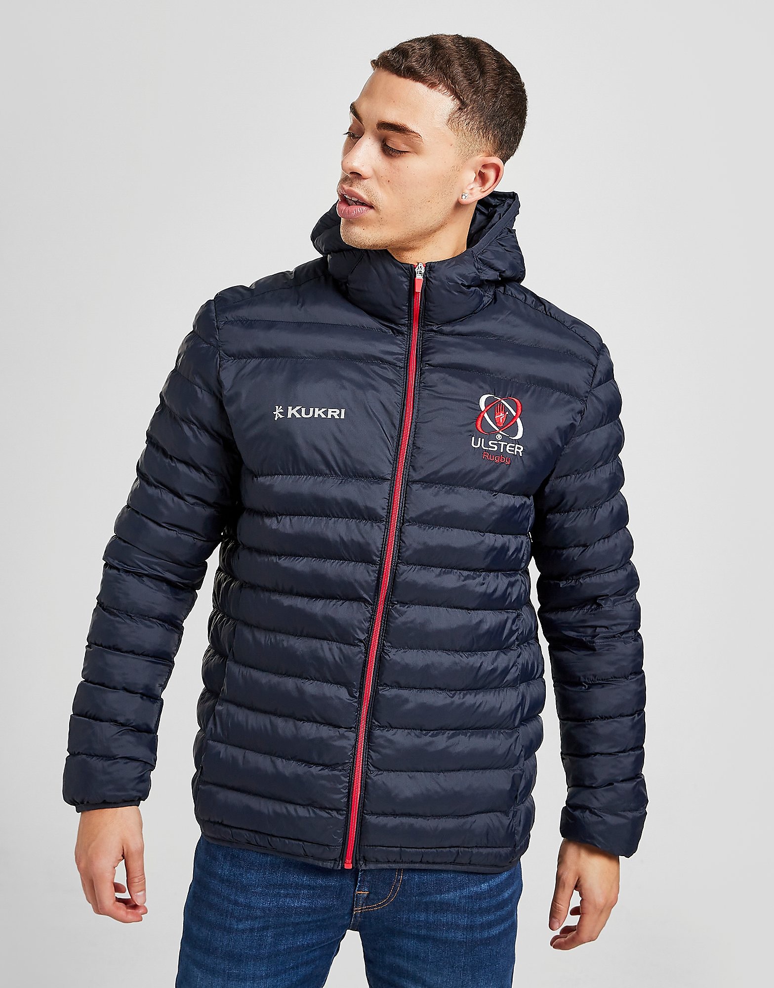

Kukri Ulster Rugby Lightweight Padded Jacket - Blue - Mens, Blue