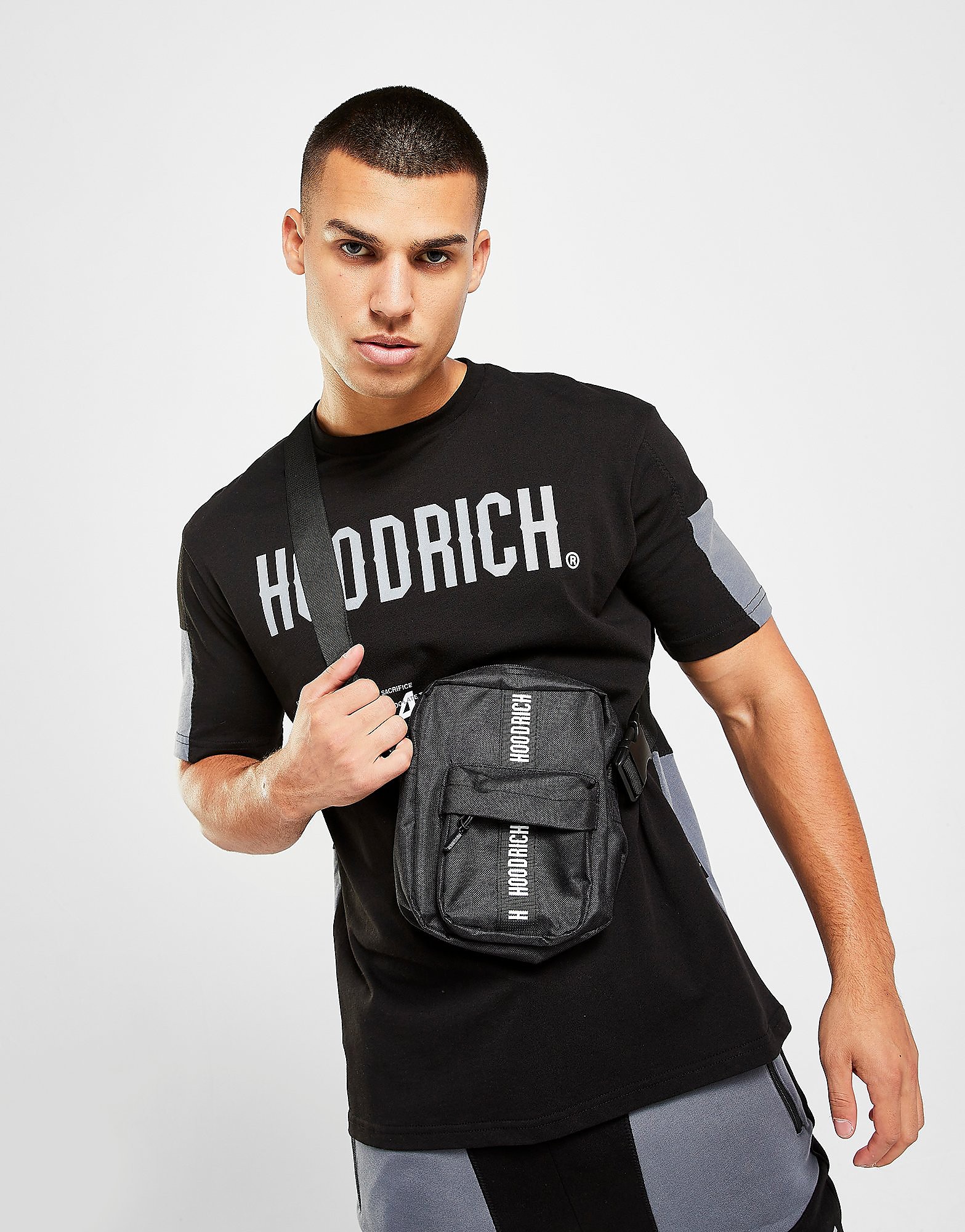 

Hoodrich Tape Crossbody Bag - Black - Mens, Black