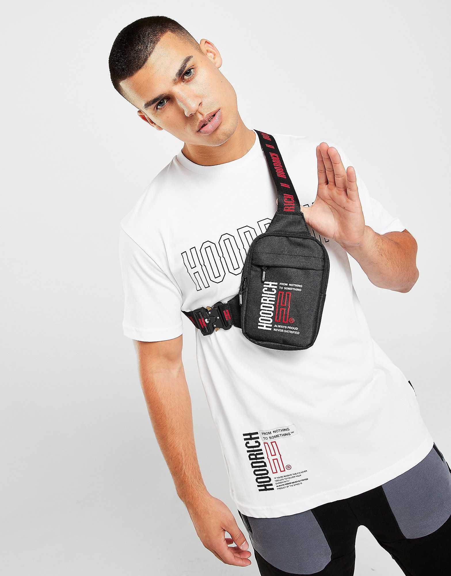 

Hoodrich OG Essential Cross Body Bag - Black - Mens, Black