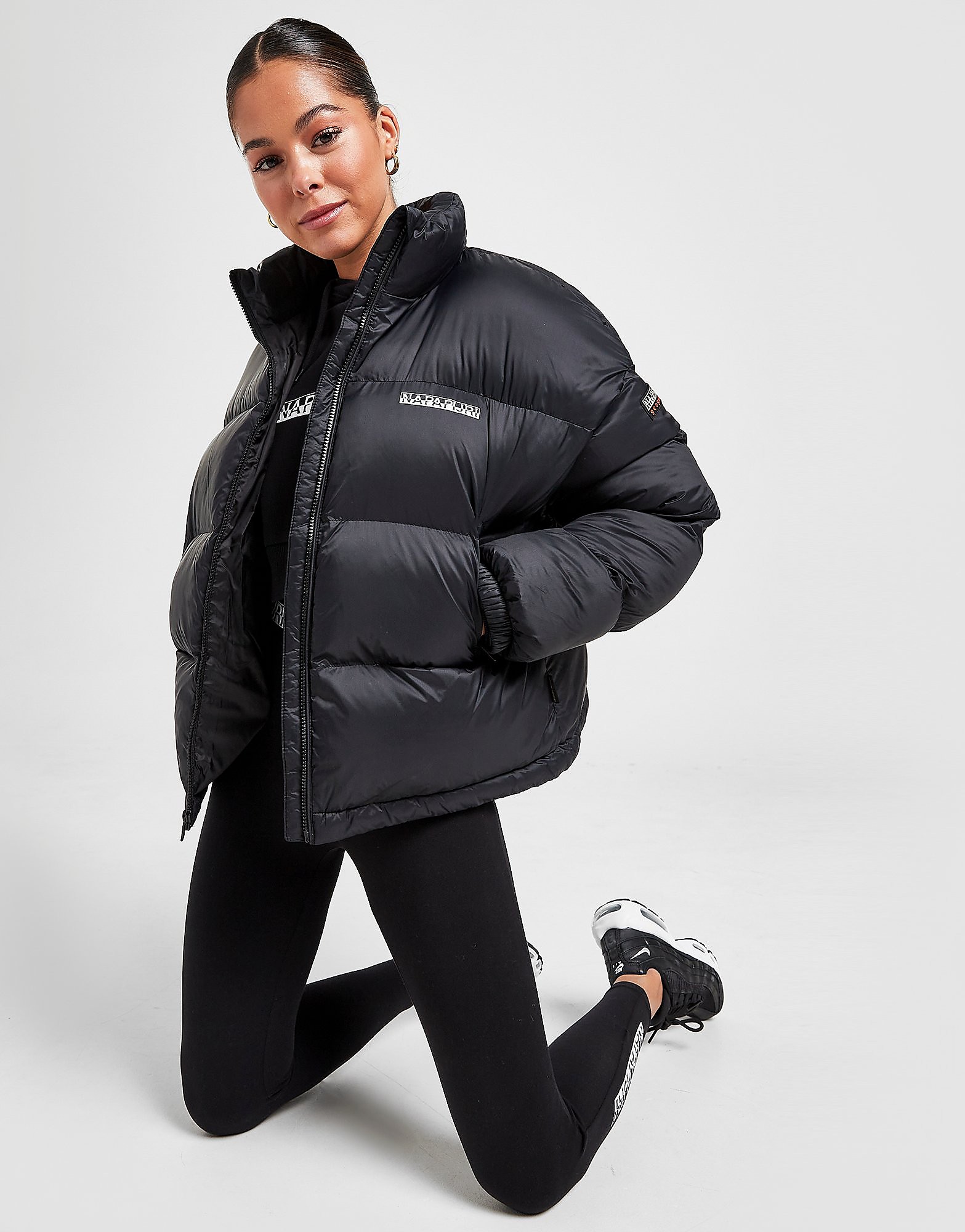 

Napapijri Box Padded Jacket - Black - Womens, Black