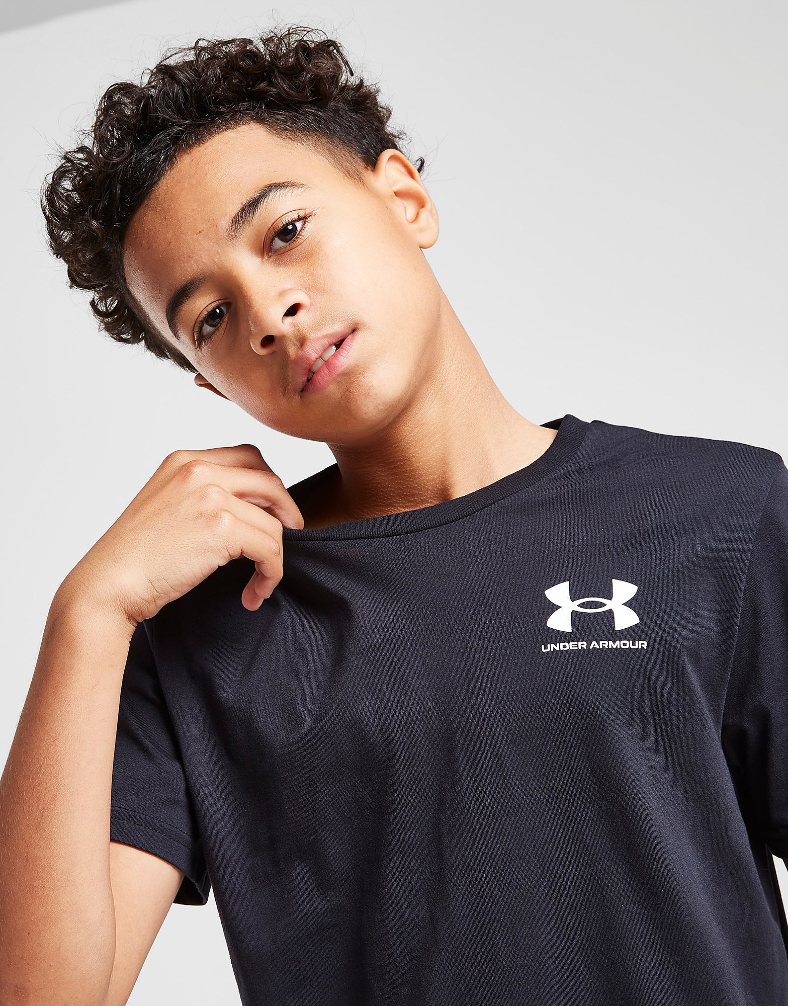 

Under Armour Sportstyle T-Shirt Junior - Black - Kids, Black