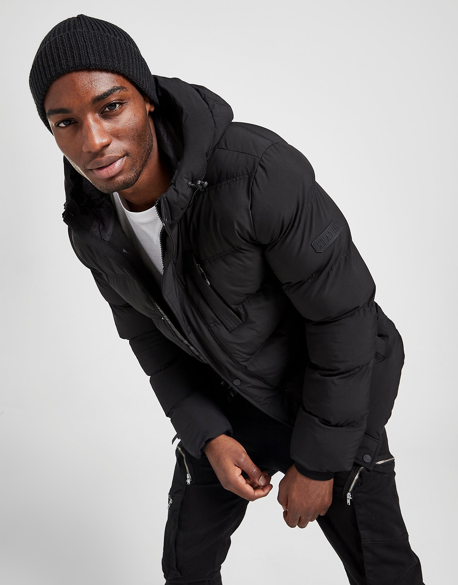 

Status Kast Bubble Jacket - Only at JD - Black - Mens, Black