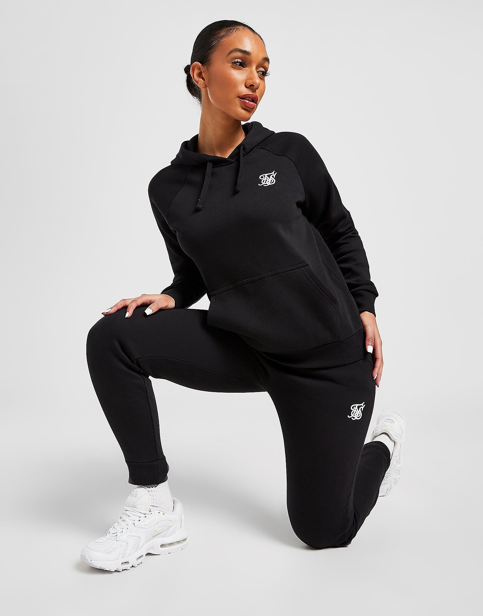 

SikSilk Core Logo Joggers - Black - Womens, Black