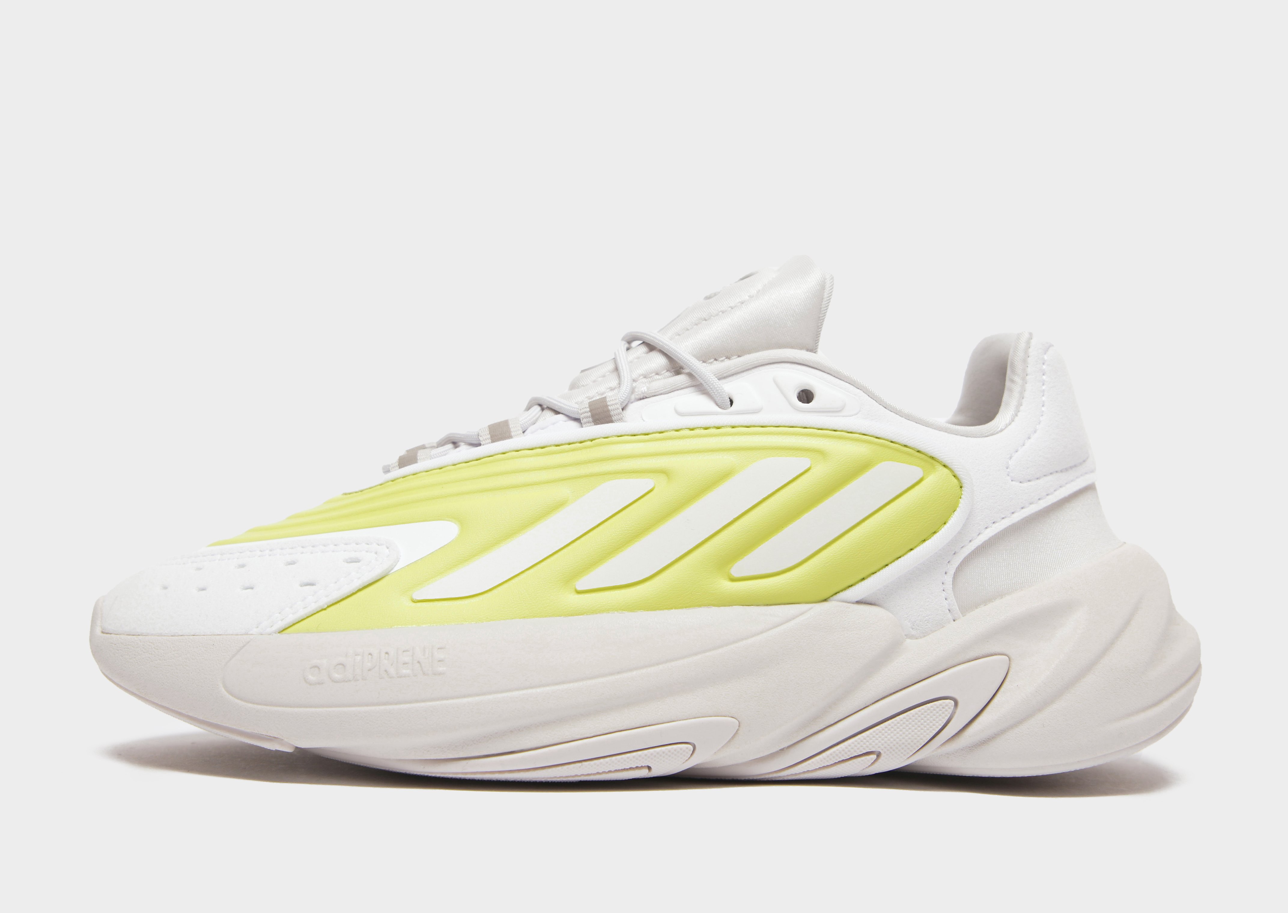 adidas Originals Ozelia Women's - Cloud White / Pulse Yellow / Grey One/Yellow, Cloud White / Pulse Yellow / Grey One/Yellow