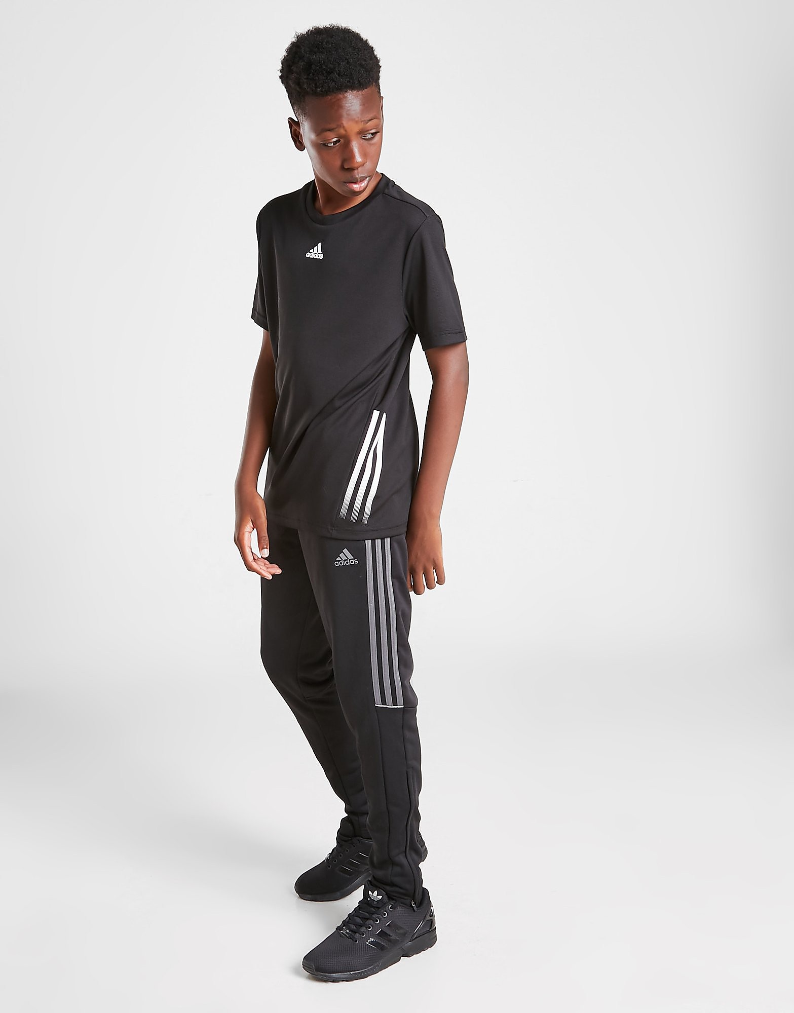 

adidas Originals Match Football Track Pants Junior - Only at JD - Black - Kids, Black