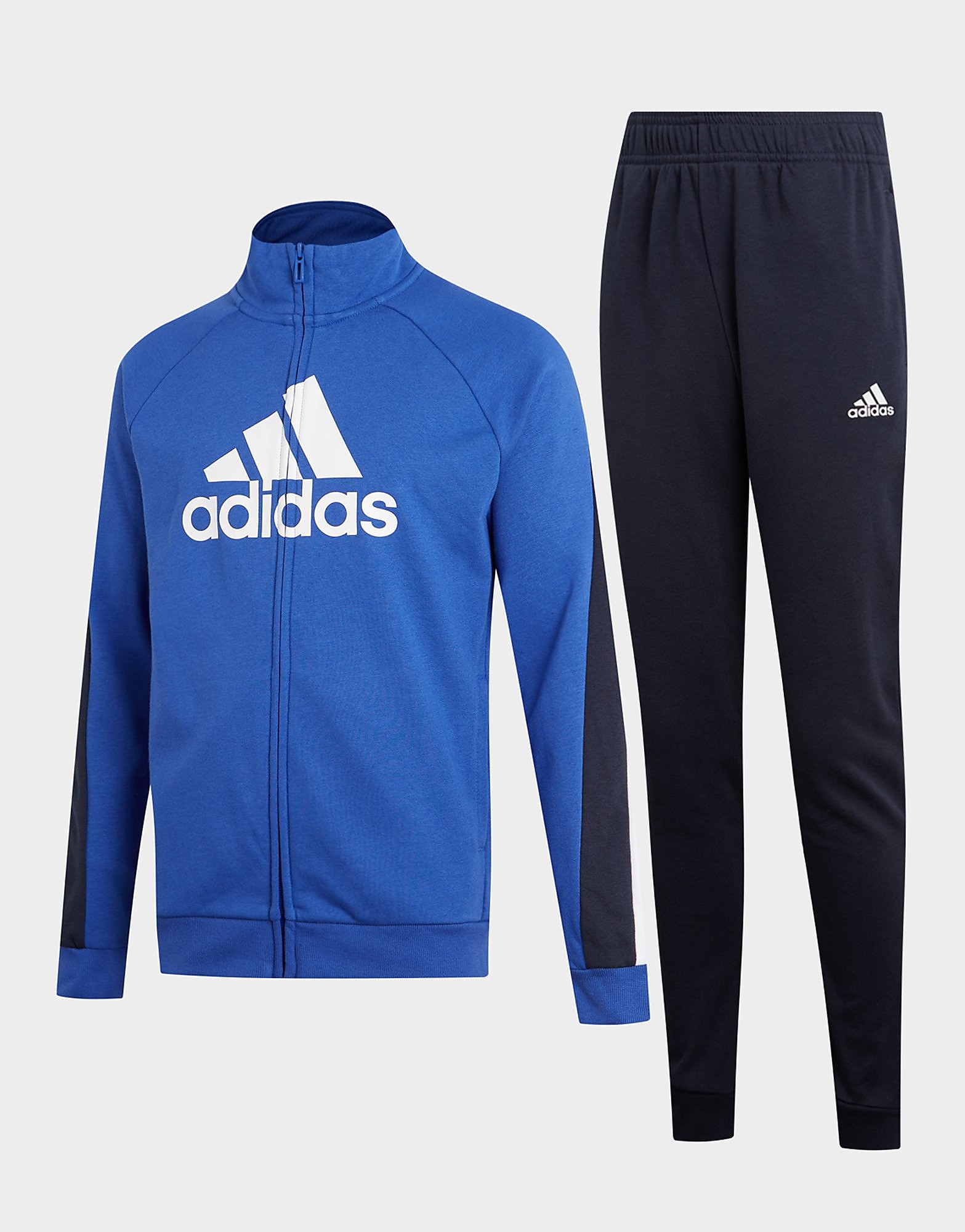 

adidas Colour Block Big Badge Of Sport Tracksuit Junior - Bold Blue / Legend Ink / White - Kids, Bold Blue / Legend Ink / White