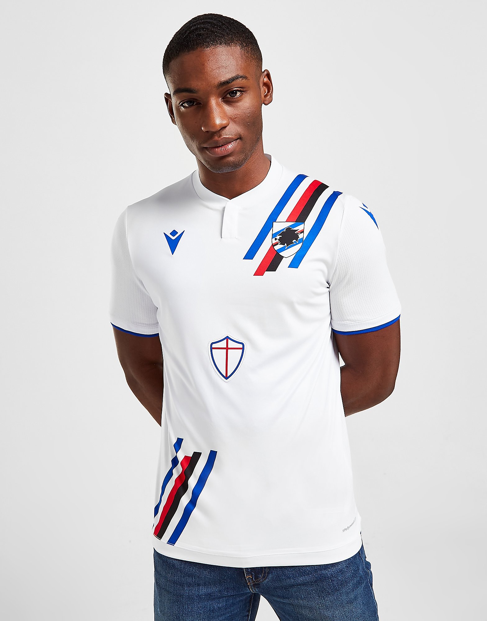

Macron U.C. Sampdoria 2020/21 Away Shirt - White - Mens, White