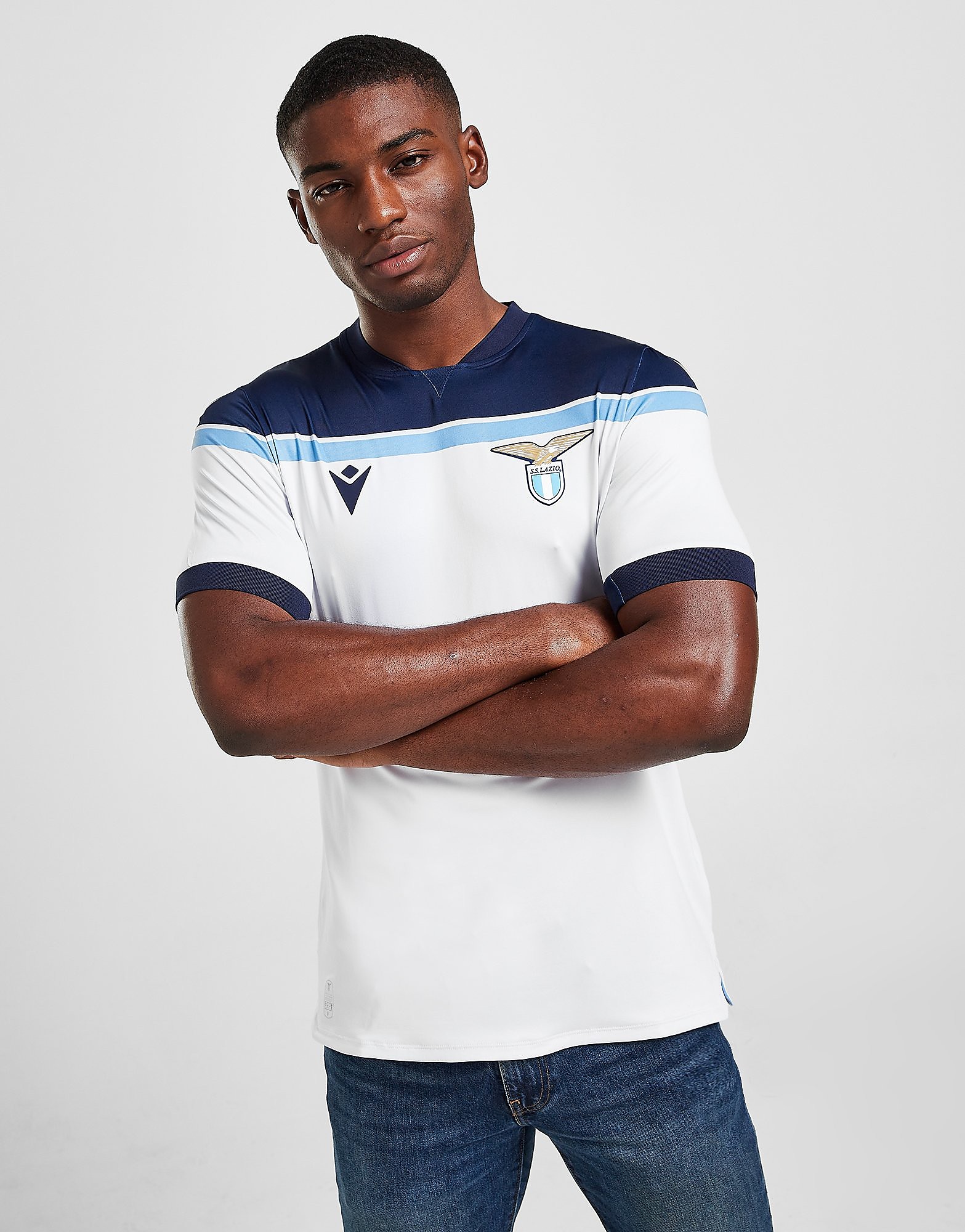 

Macron Lazio 2021/22 Away Shirt - White - Mens, White