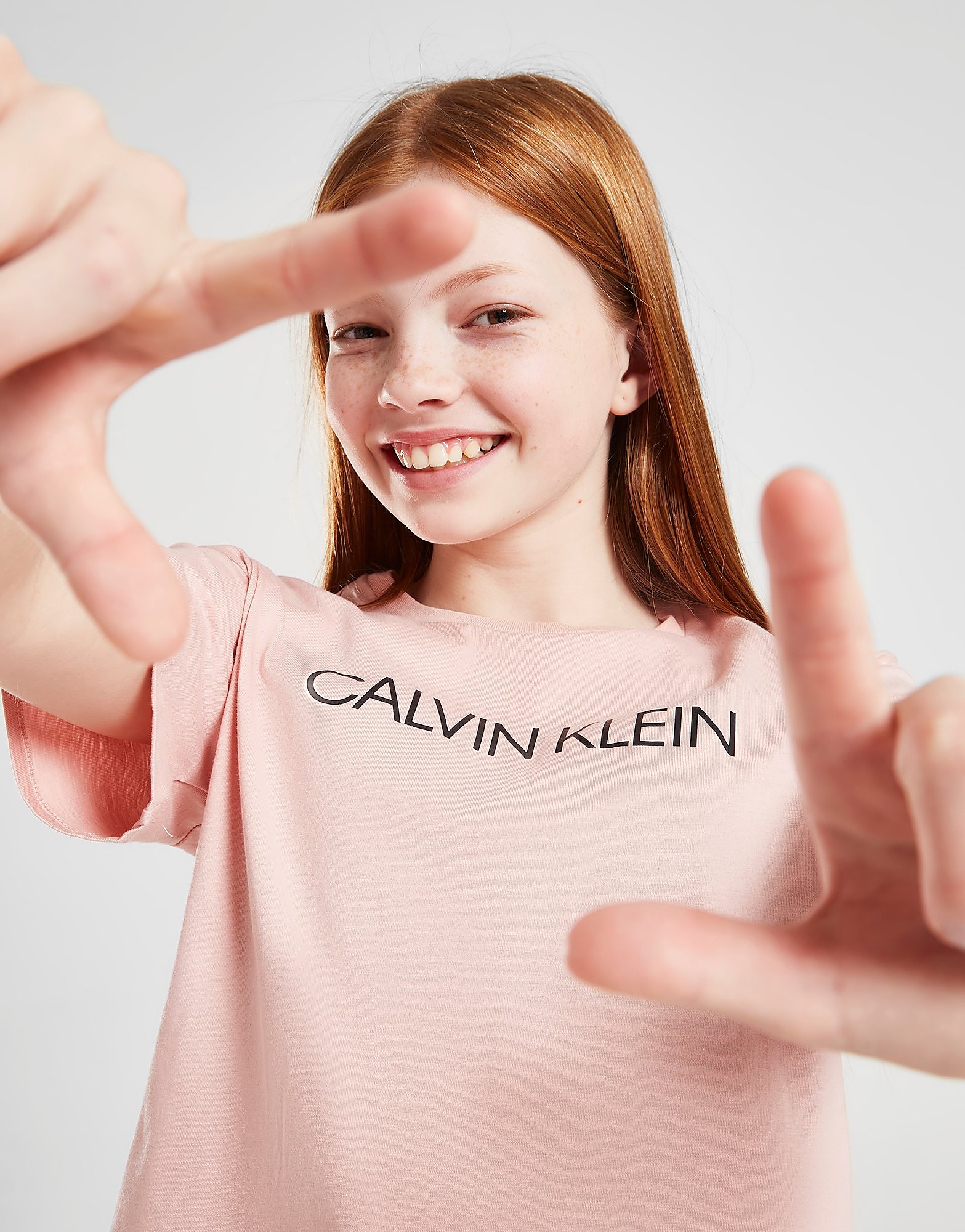 

Calvin Klein Institutional Box T-Shirt - Pink - Kids, Pink