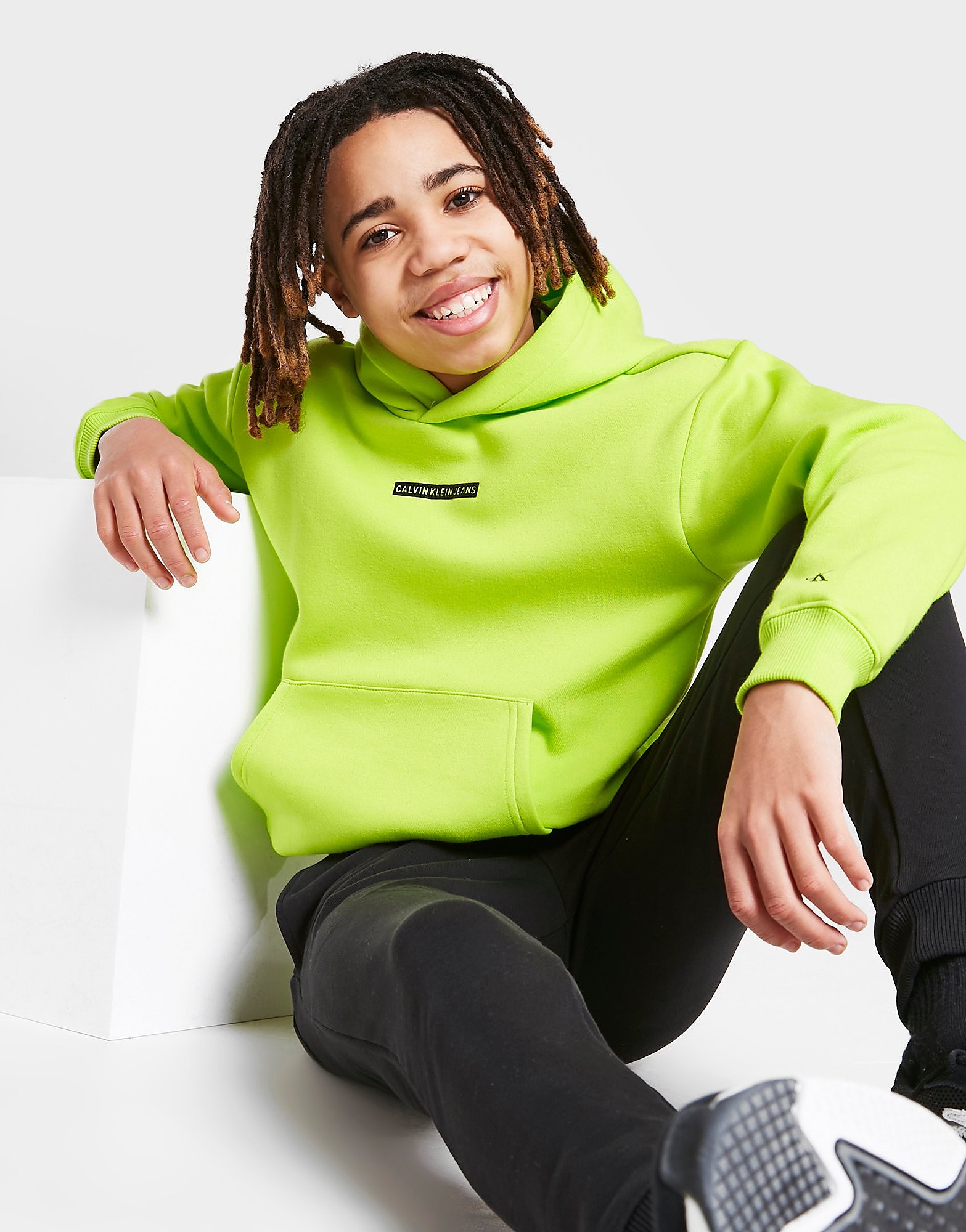 

Calvin Klein Logo Hoodie Junior - Green - Kids, Green