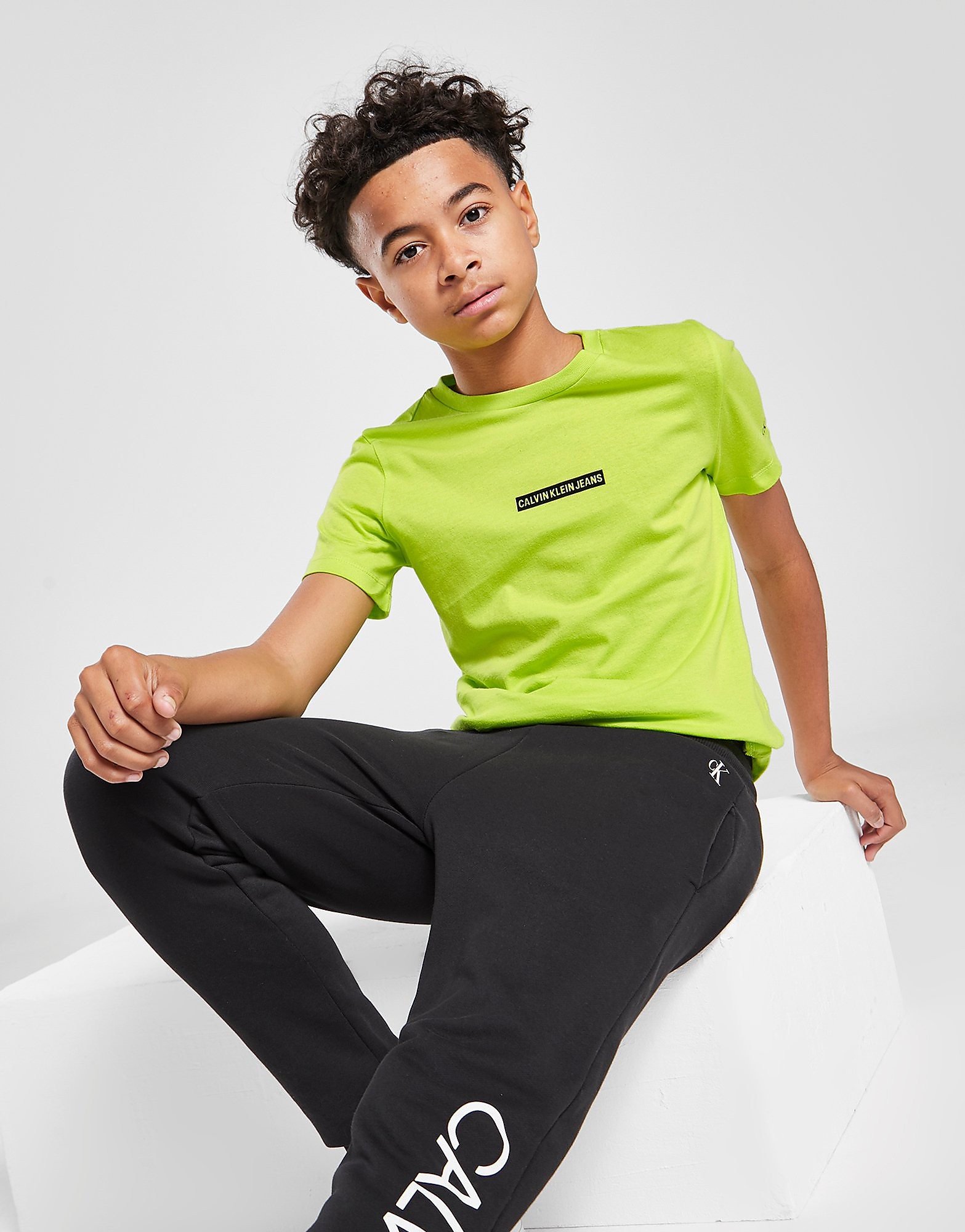 

Calvin Klein Mini Logo T-Shirt Junior - Green - Kids, Green