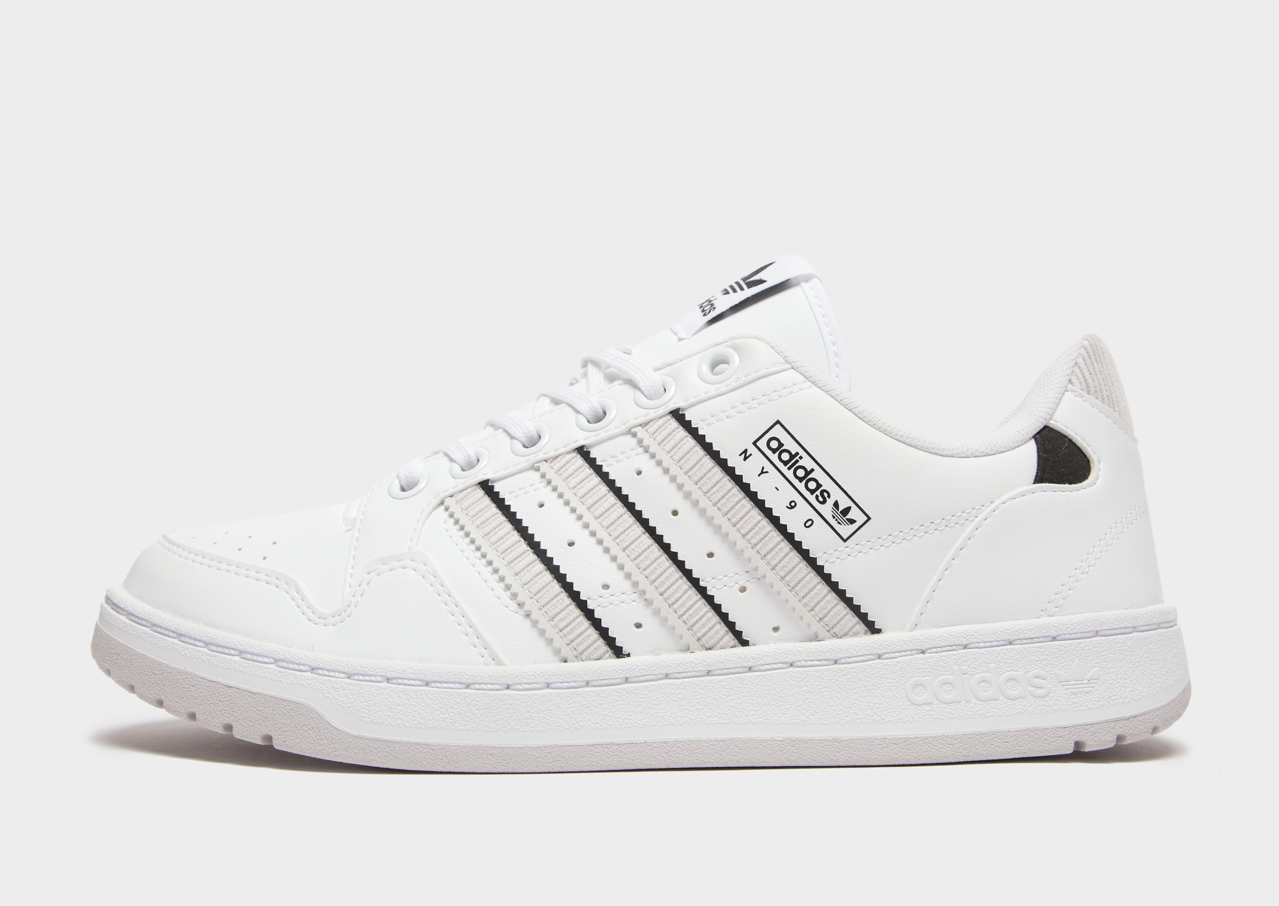

adidas Originals NY 90 - Cloud White / Grey One / Core Black - Womens, Cloud White / Grey One / Core Black