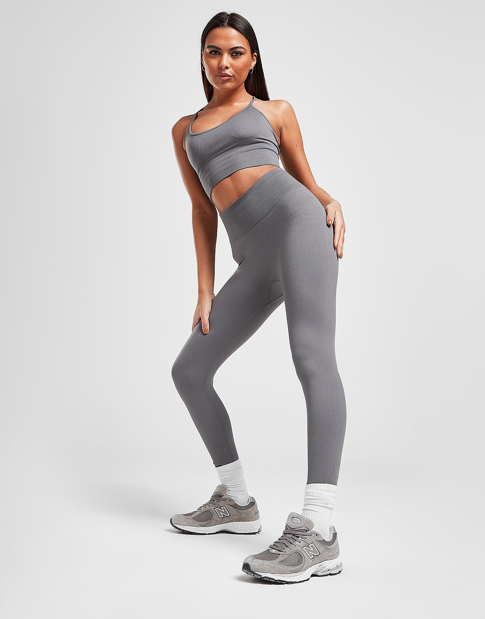 

GUESS Seamless Tights - Grey - Womens, Grey