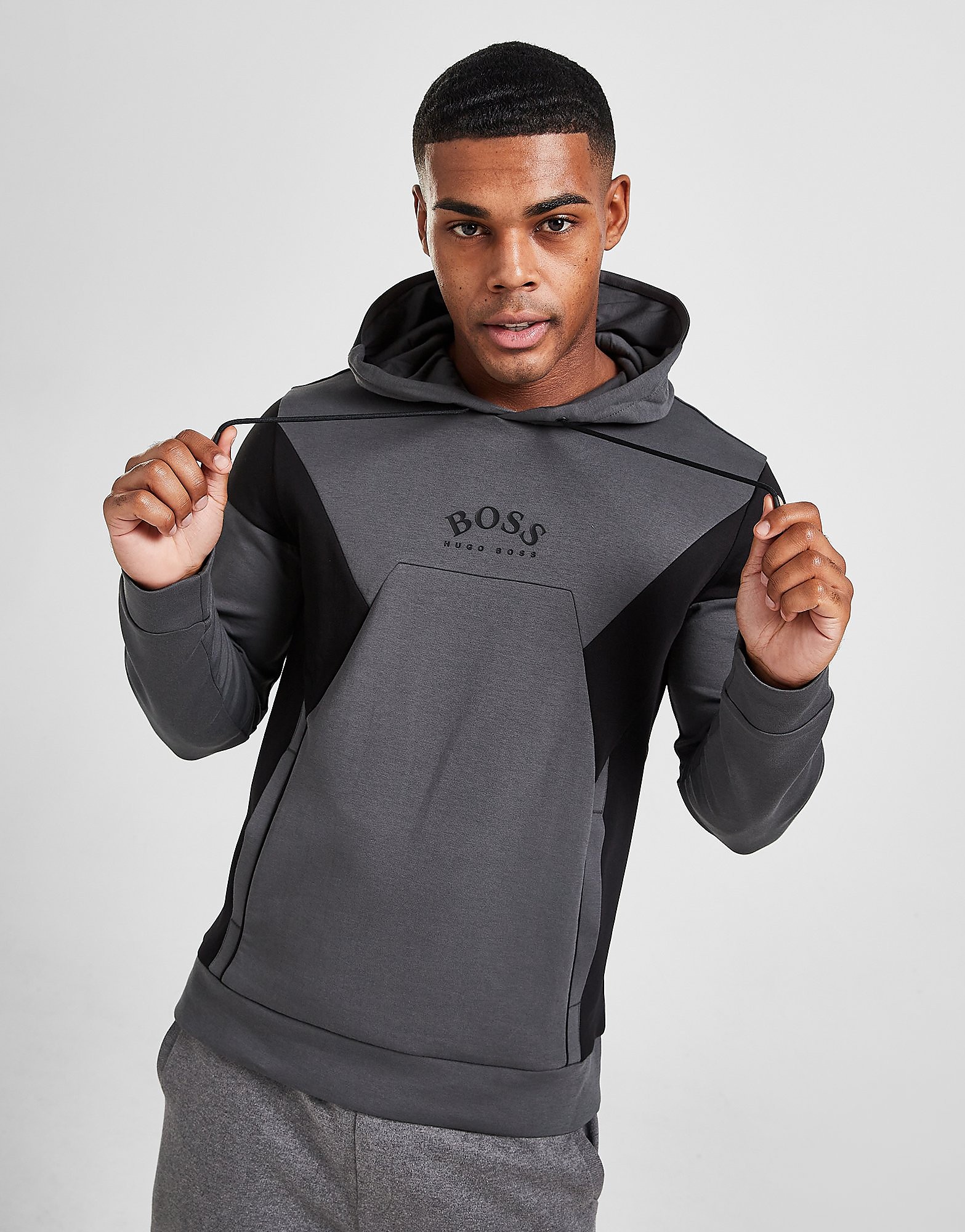 

BOSS Soody Cut & Sew Hoodie - Only at JD - Black - Mens, Black
