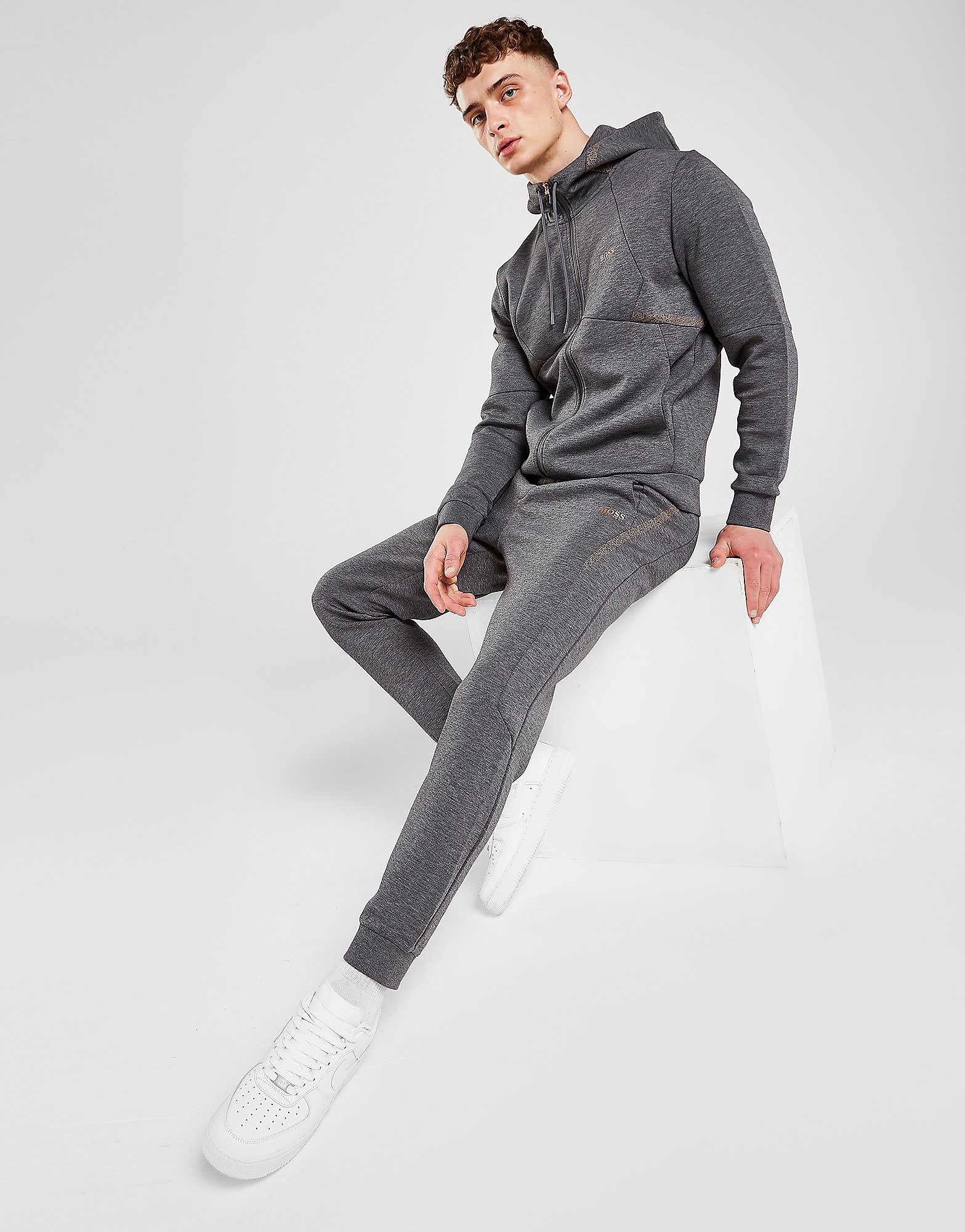 

BOSS Hadiko Pixel Joggers - Grey - Mens, Grey