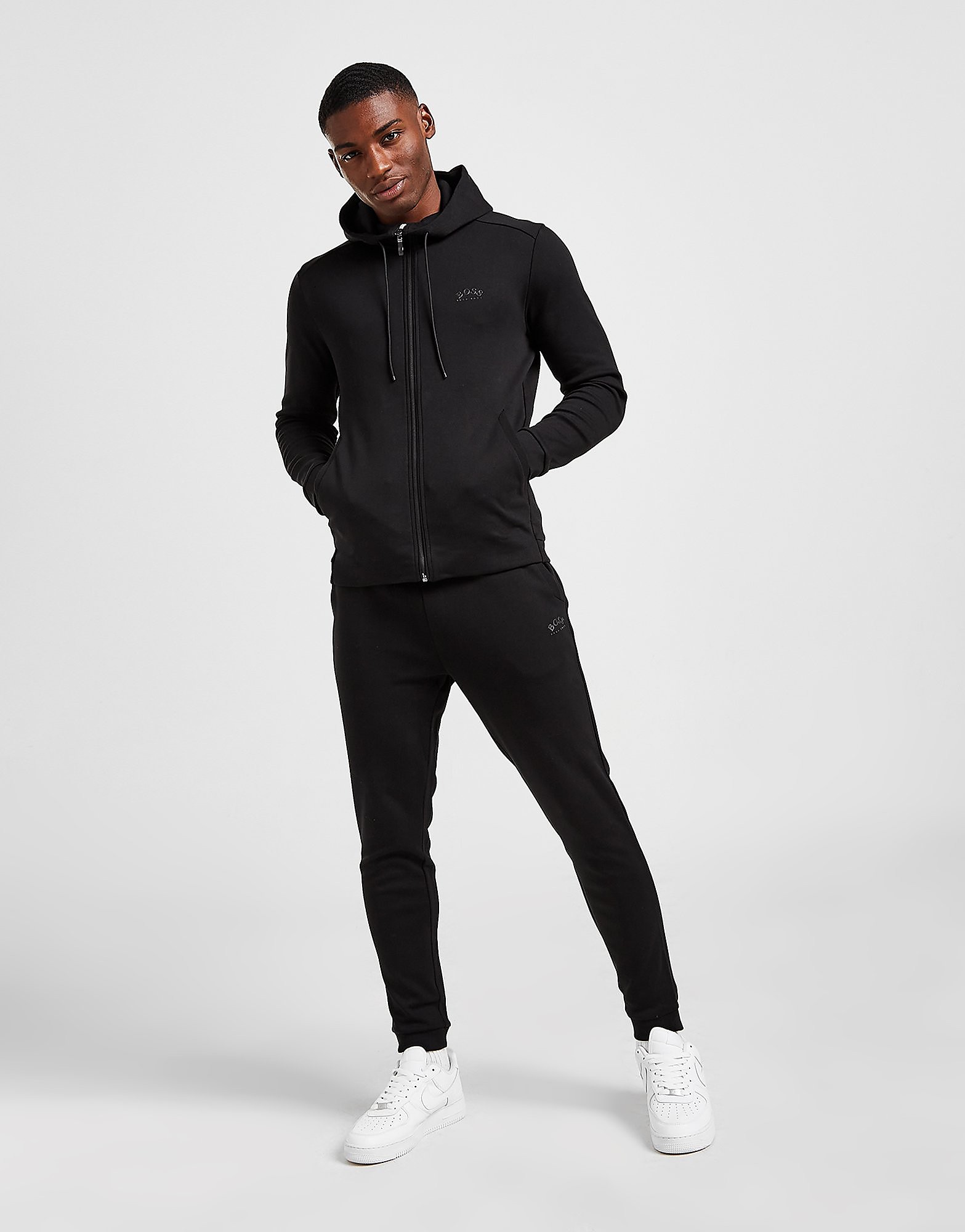 

BOSS Saggy X Full Zip Top Hoodie Tracksuit - Only at JD - Black - Mens, Black