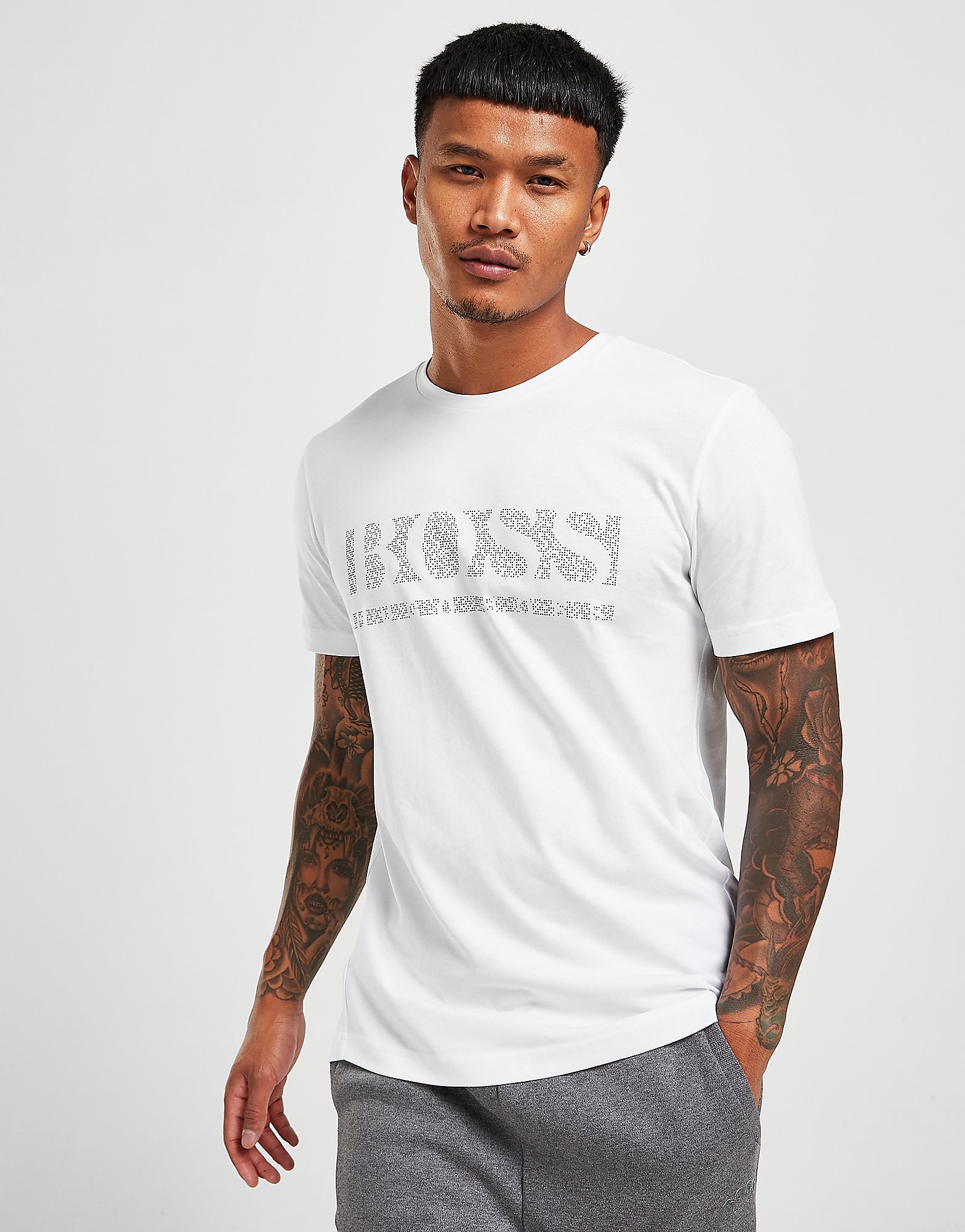 

BOSS Pixel T-Shirt - White - Mens, White