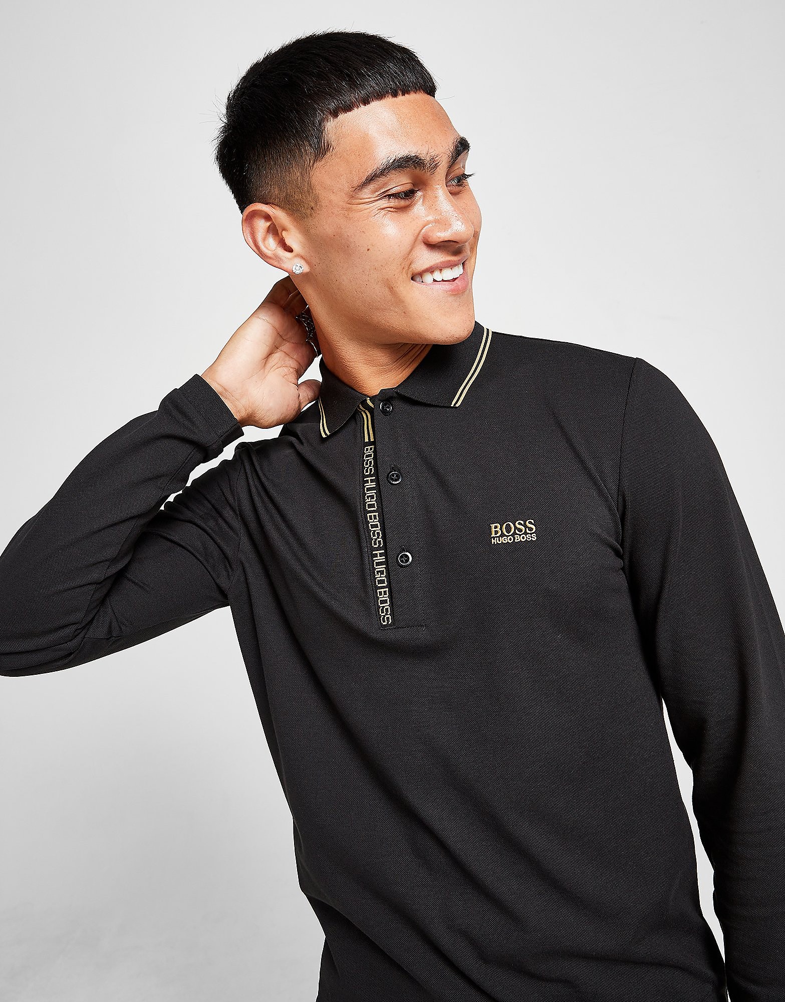 

BOSS Pleesy Polo Shirt - Black - Mens, Black