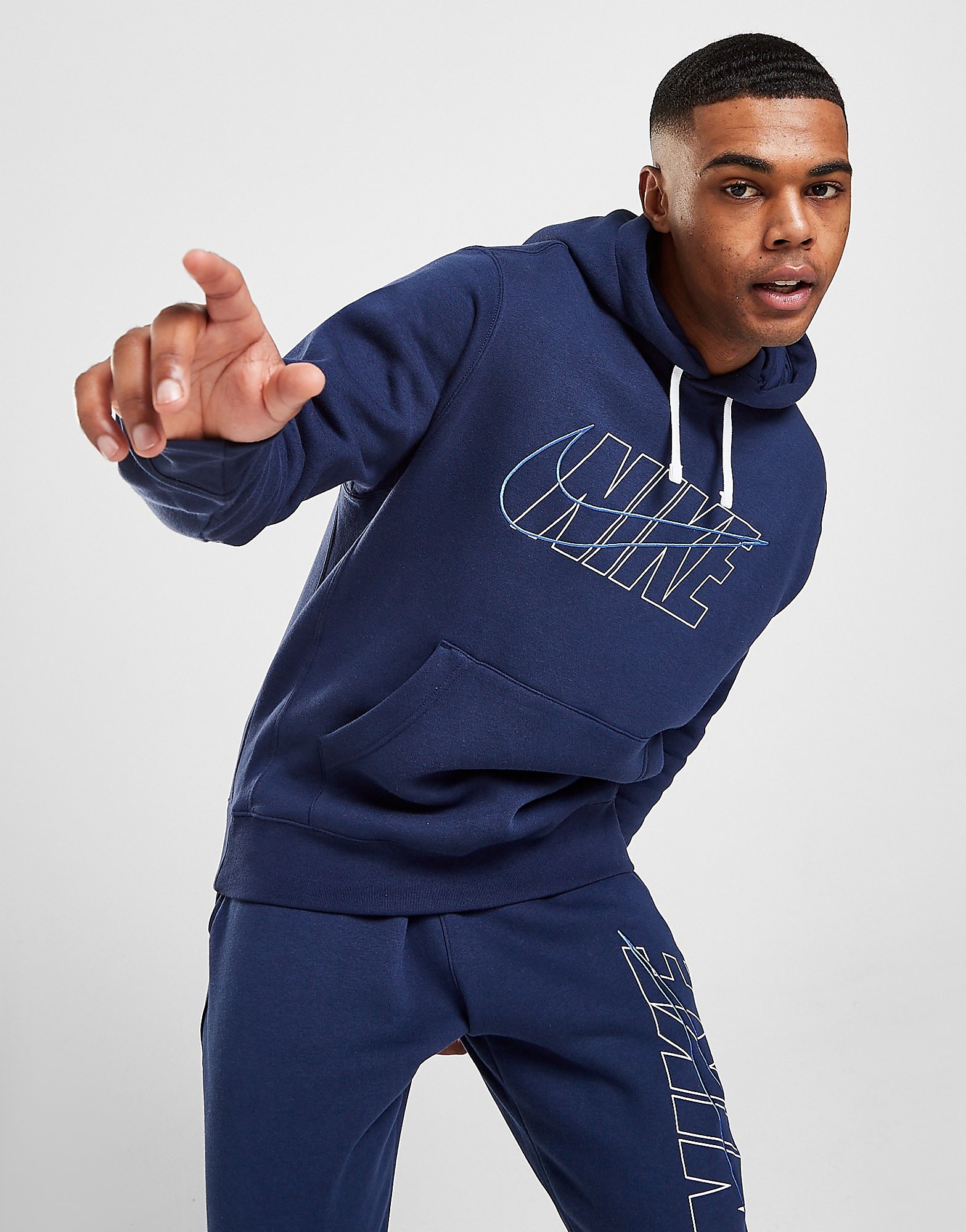 

Nike Club Overhead Hoodie - Blue - Mens, Blue