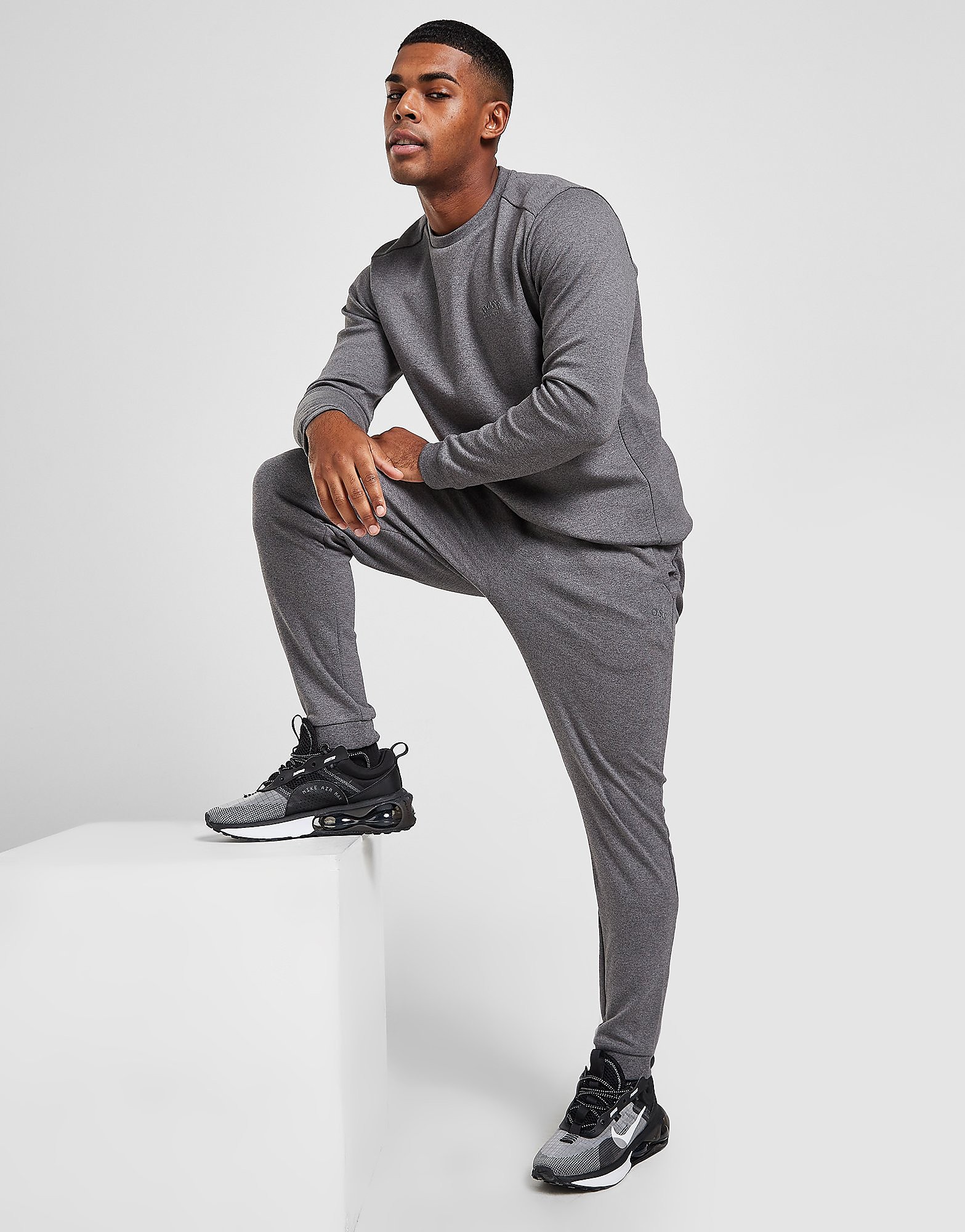 

BOSS Salbo X Crew Tracksuit - Only at JD - Grey - Mens, Grey