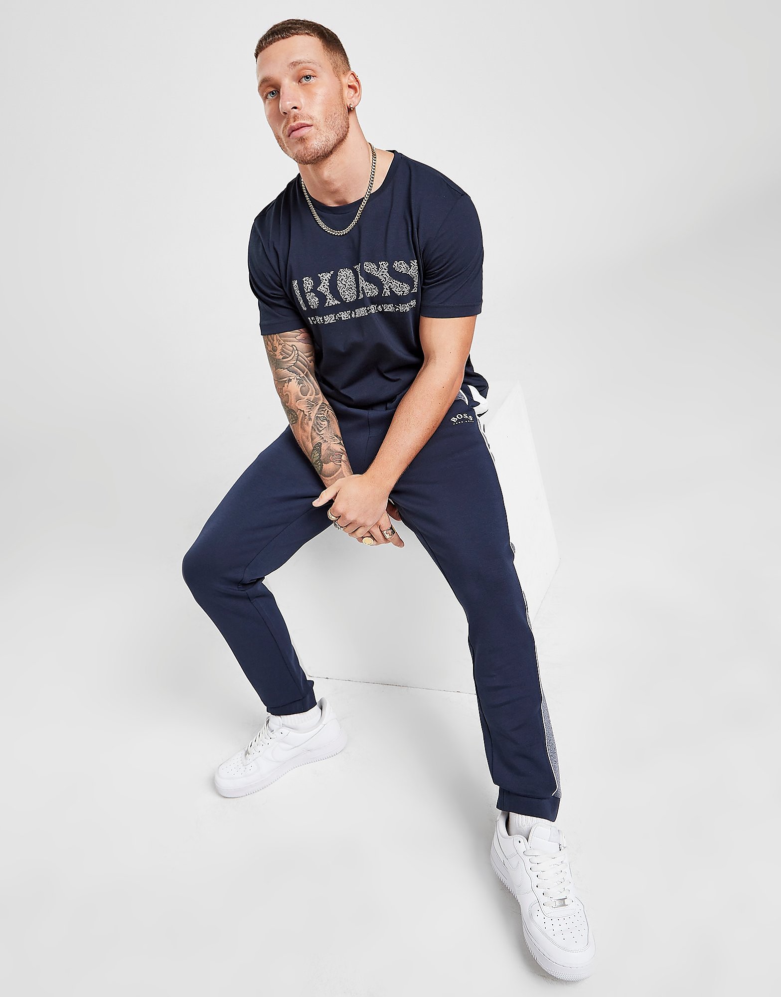 

BOSS Hadiko Joggers - Navy - Mens, Navy
