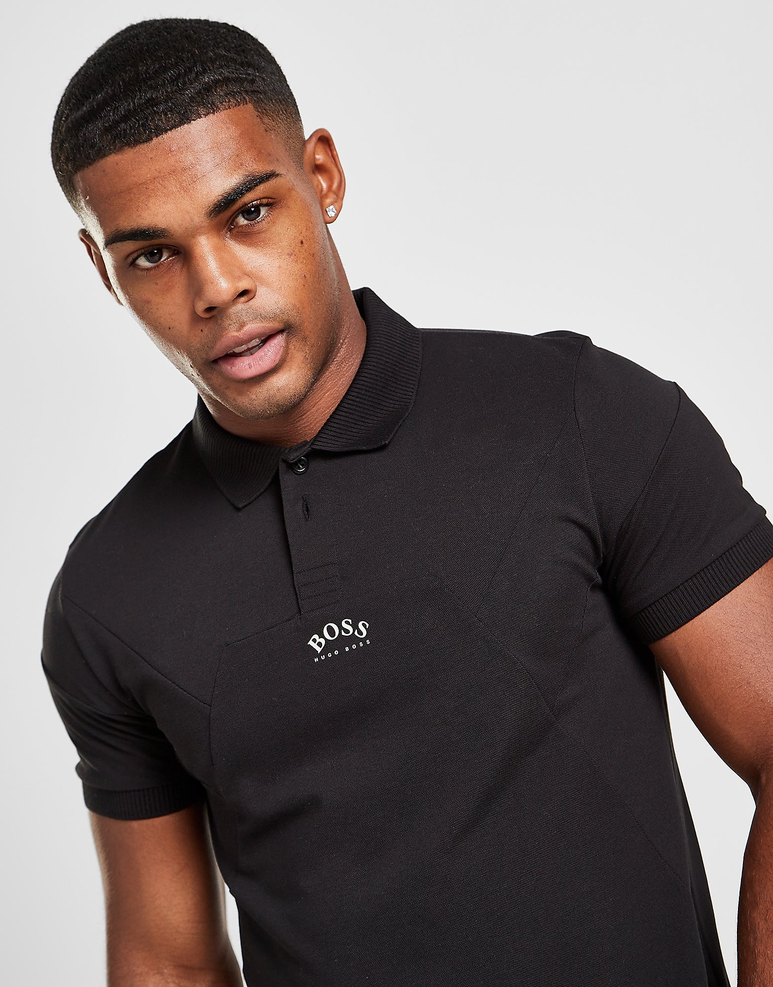 

BOSS Paule Polo Shirt - Black - Mens, Black