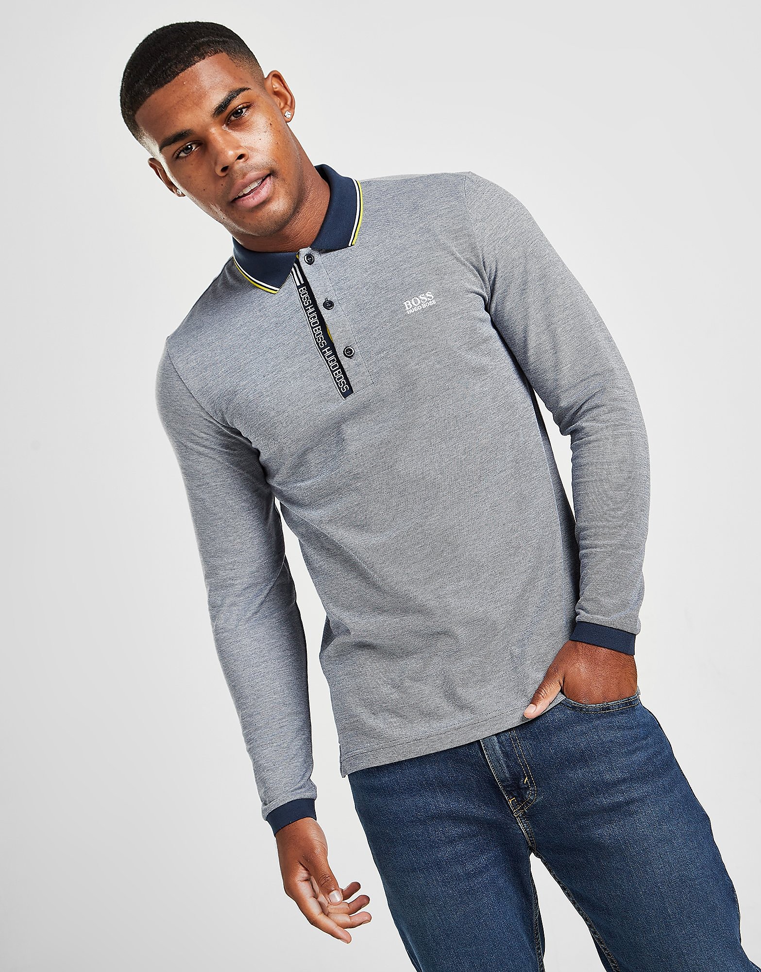 

BOSS Pleesy Polo Shirt - Blue - Mens, Blue