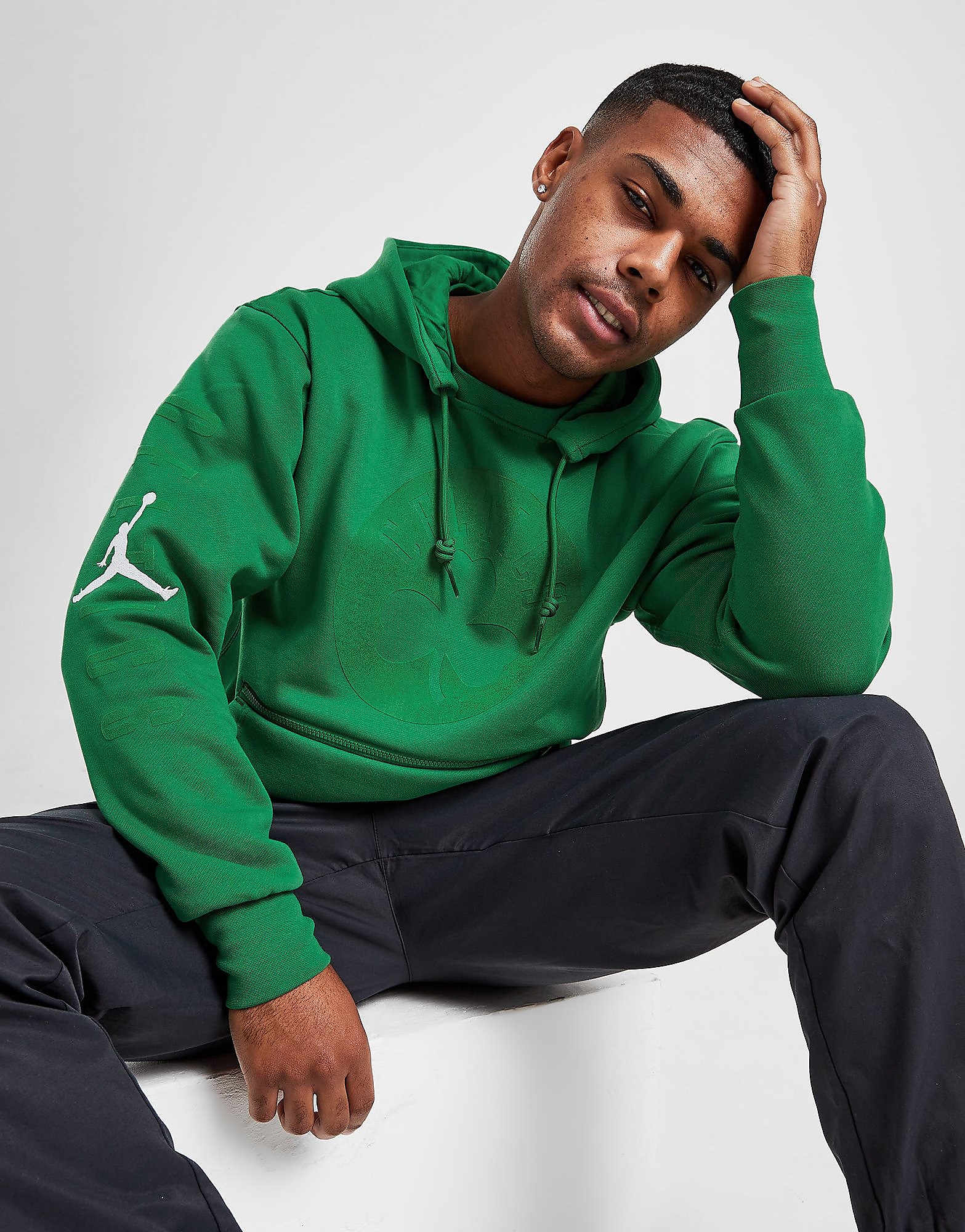 

Jordan NBA Boston Celtics Statement Hoodie - Clover - Mens, Clover