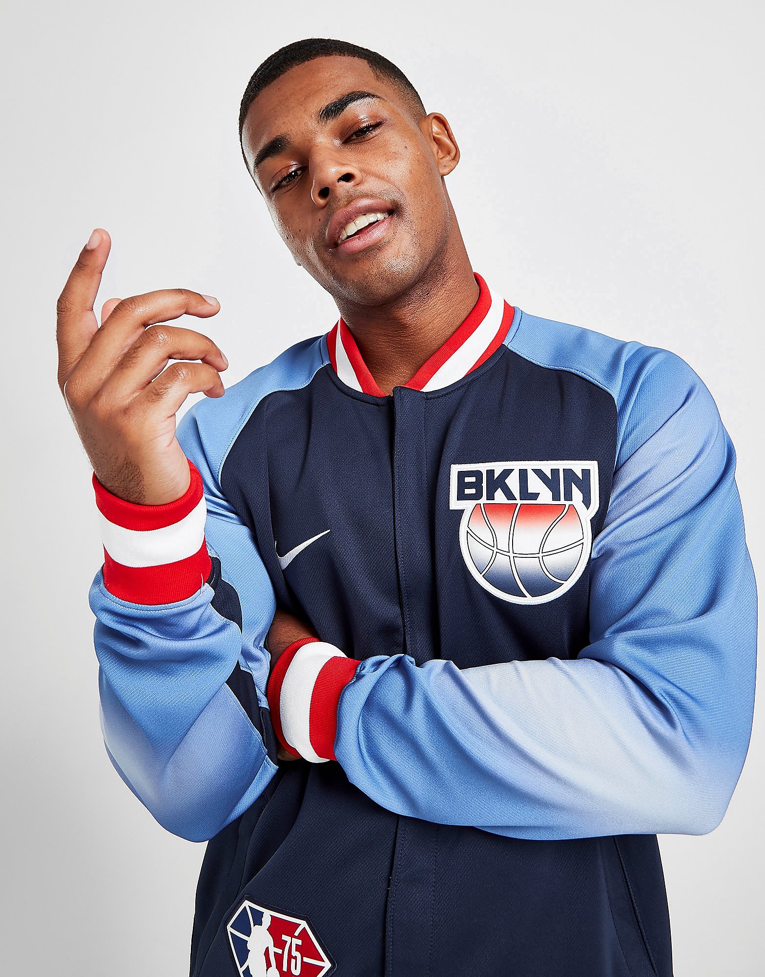 

Nike NBA Brooklyn Nets Jacket - Blue - Mens, Blue