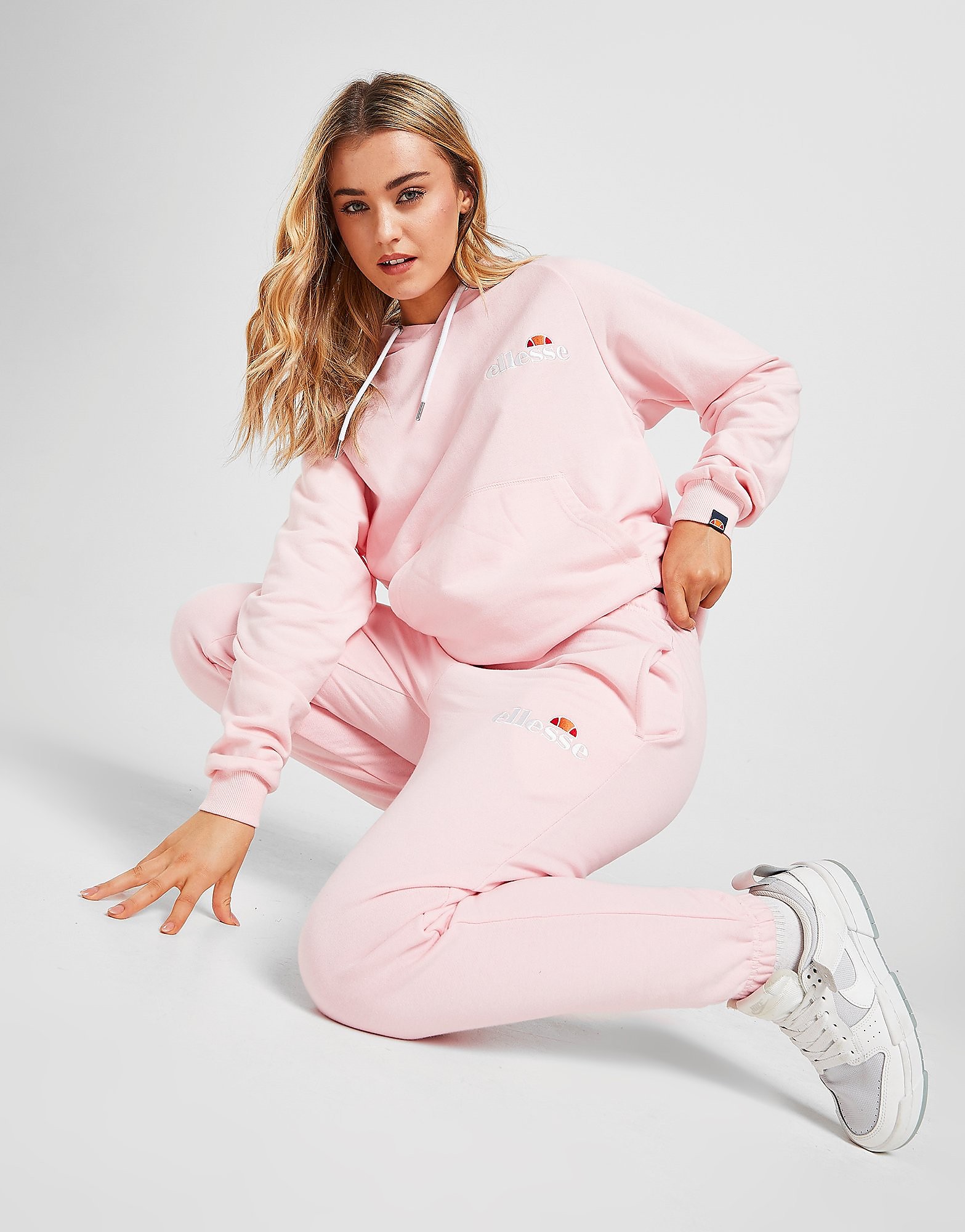 Ellesse Small Logo Joggers - Pink - Womens, Pink