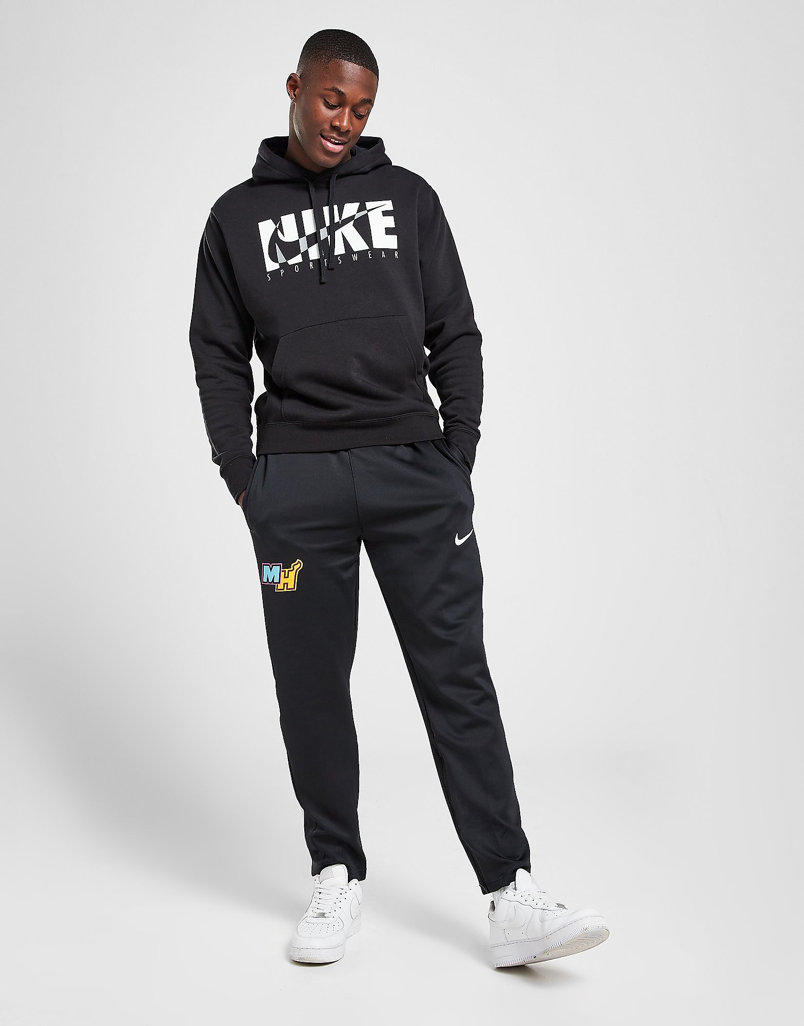 

Nike NBA Miami Heat Track Pants - Black/Sundial/White - Mens, Black/Sundial/White